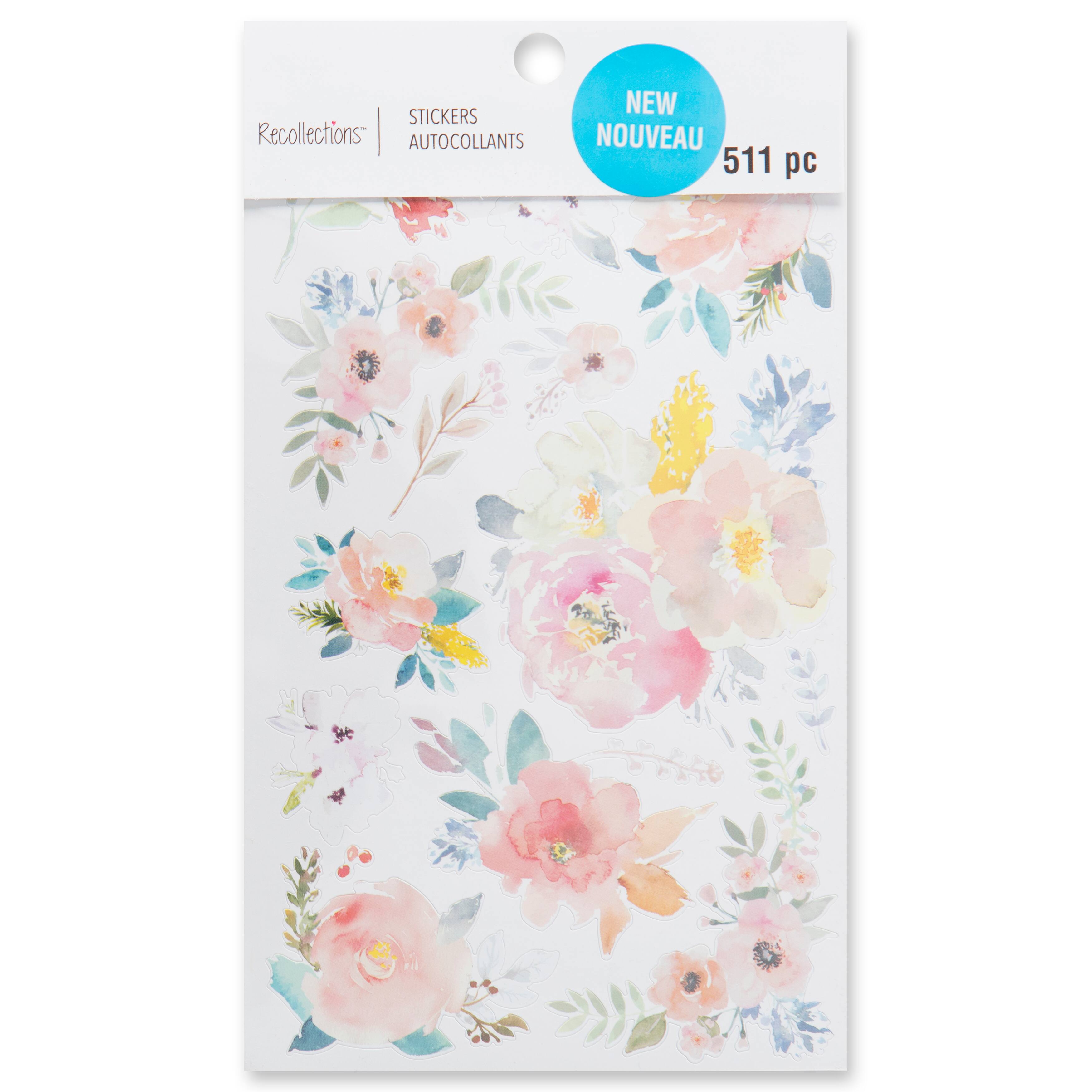 12 Pack: Sketchbook Garden Stickers by Recollections™