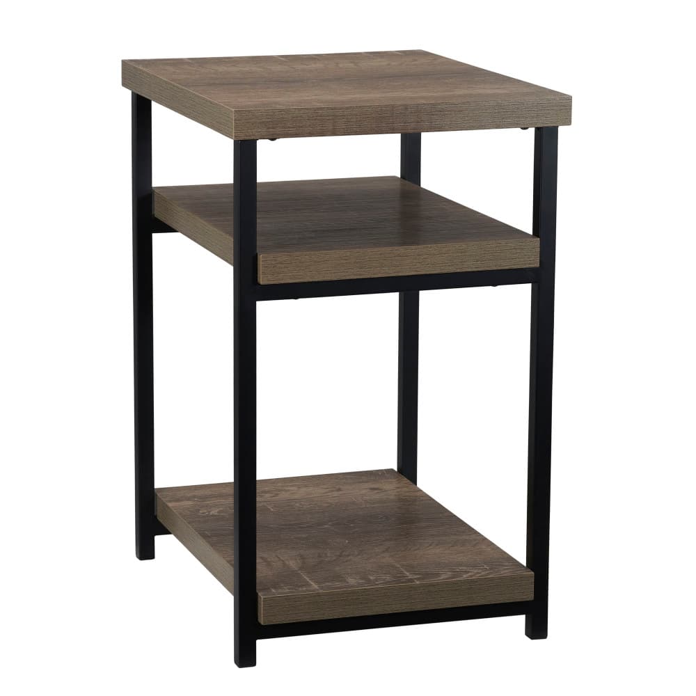 Household Essentials Jamestown Ashwood 2-Shelf End Table