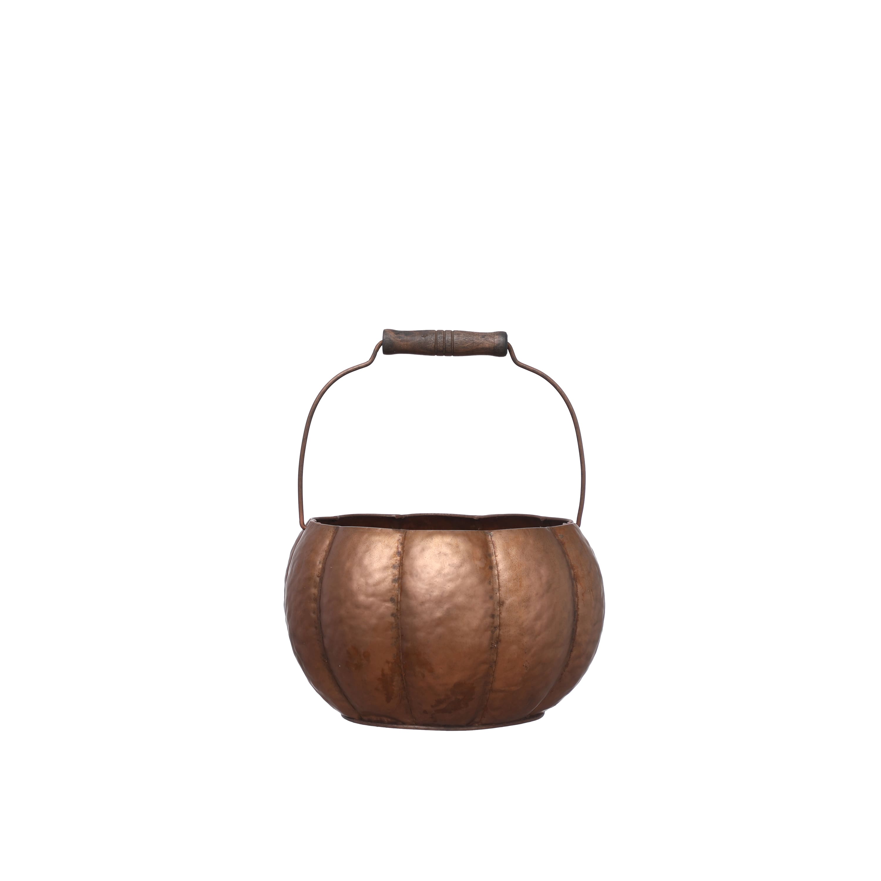 5.9&#x22; Copper Pumpkin Container by Ashland&#xAE;