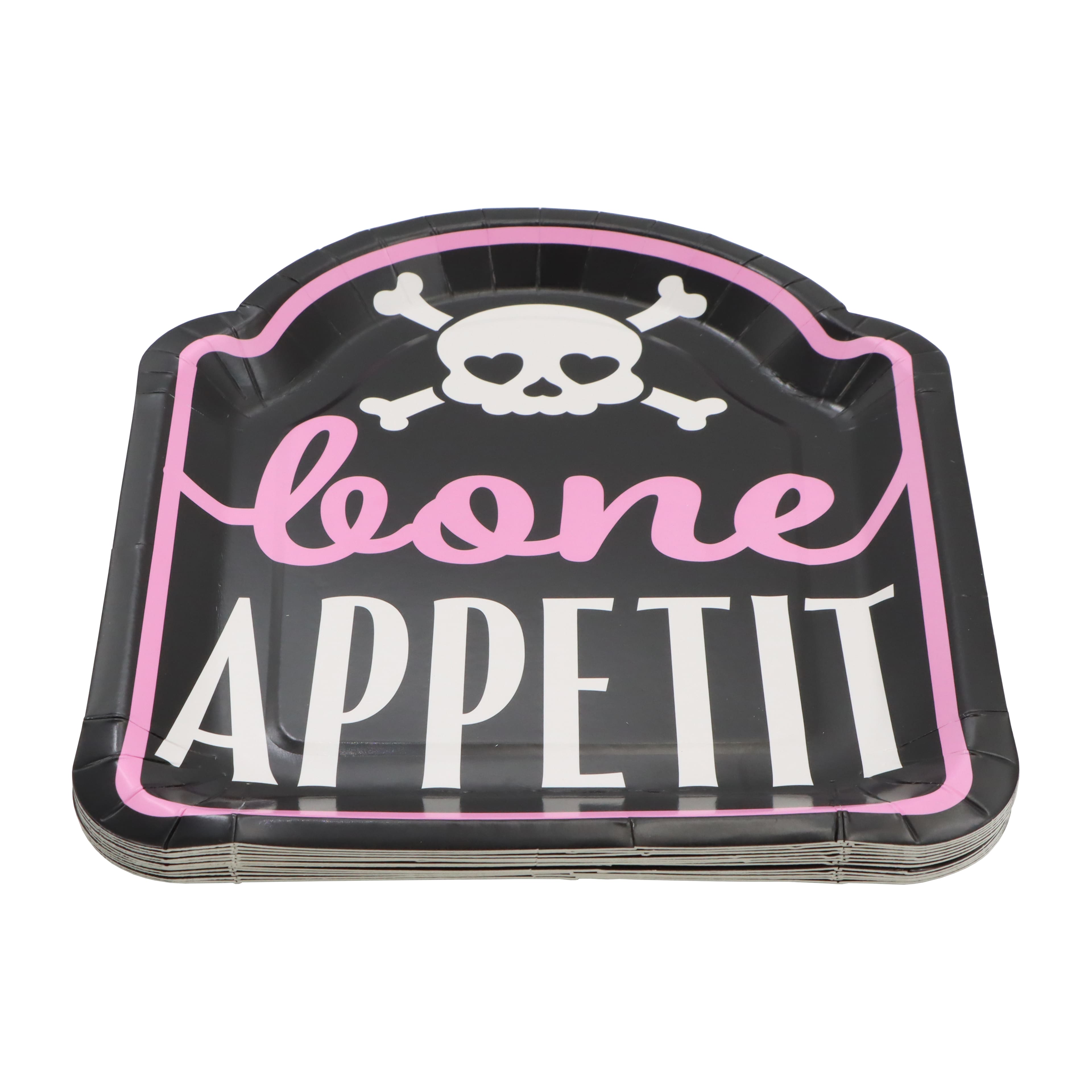 9&#x22; Bone Appetit Paper Plates, 12ct by Celebrate It&#x2122;
