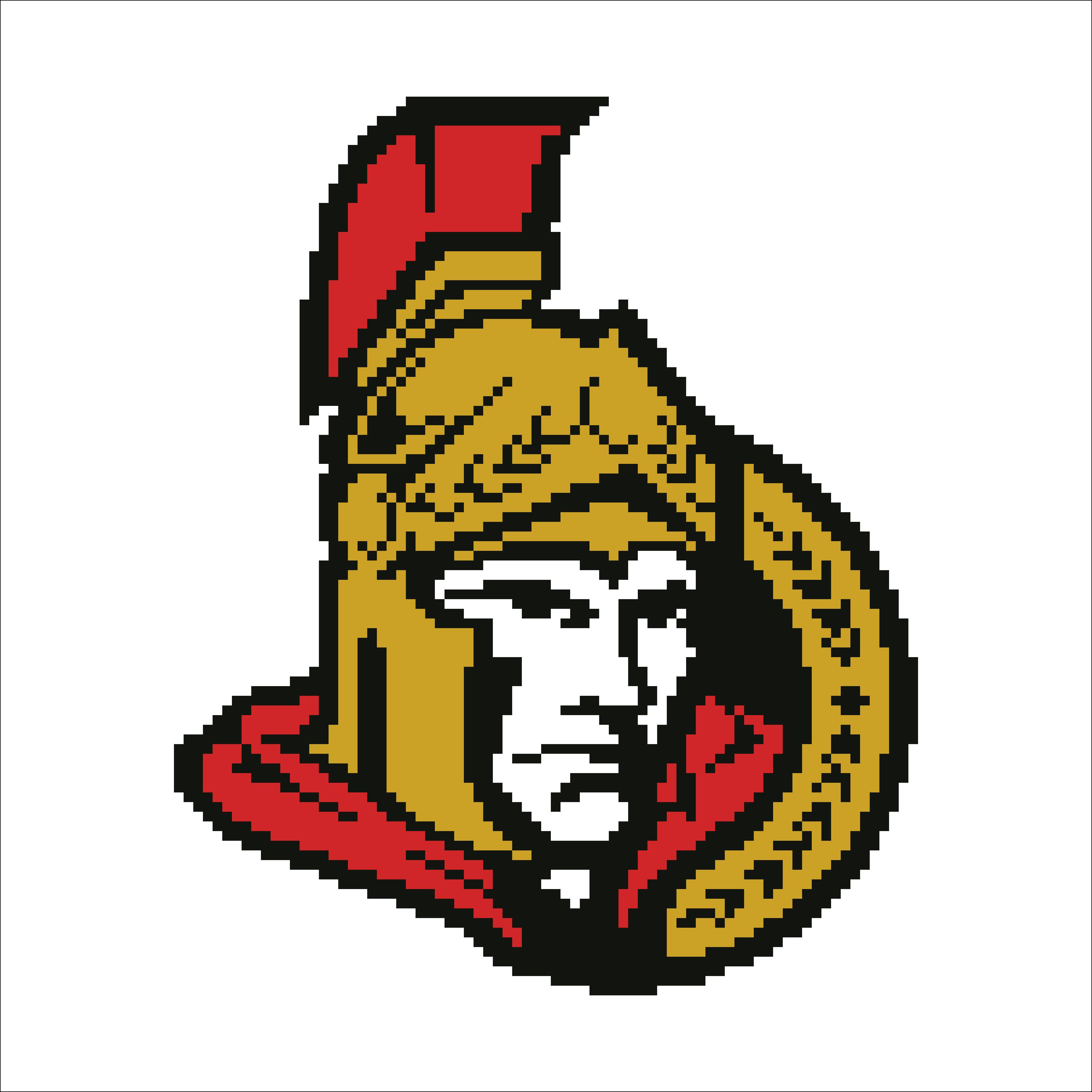Camelot&#xAE; Dots NHL Ottawa Senators Diamond Painting Kit