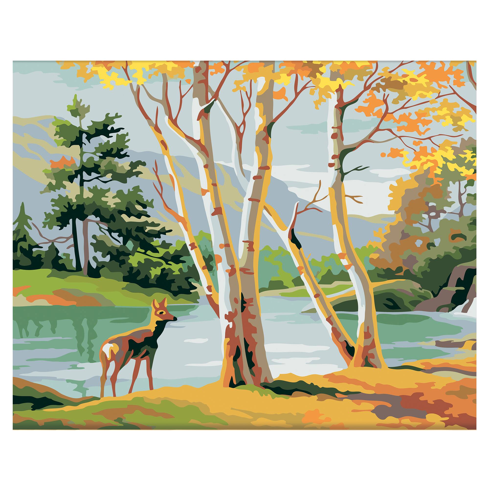 Deer Scene Paint By Number Kit By Artist S Loft Necessities Michaels   10624468 5 