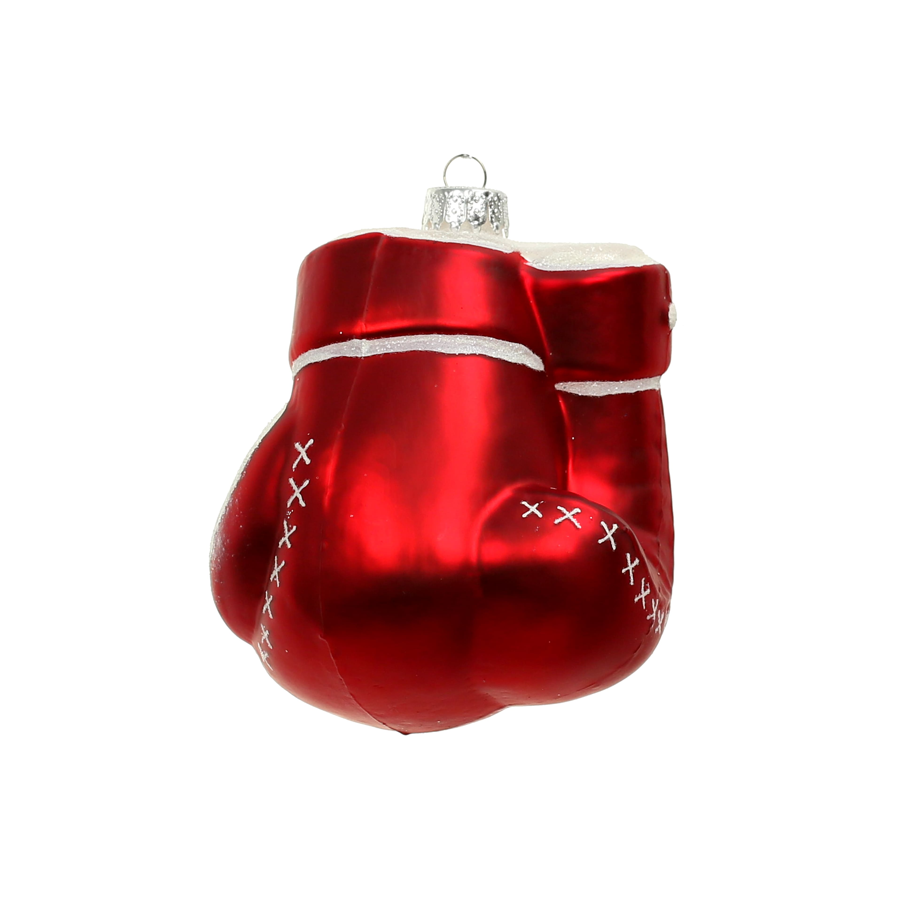 3.5&#x22; Red Glass Boxing Gloves Ornament by Ashland&#xAE;