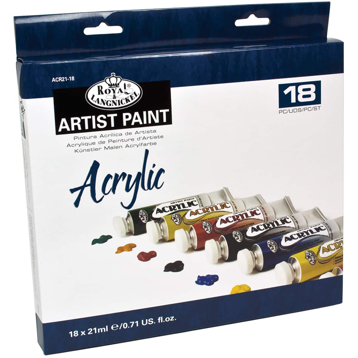Royal & Langnickel® 18 Color Acrylic Paint Set