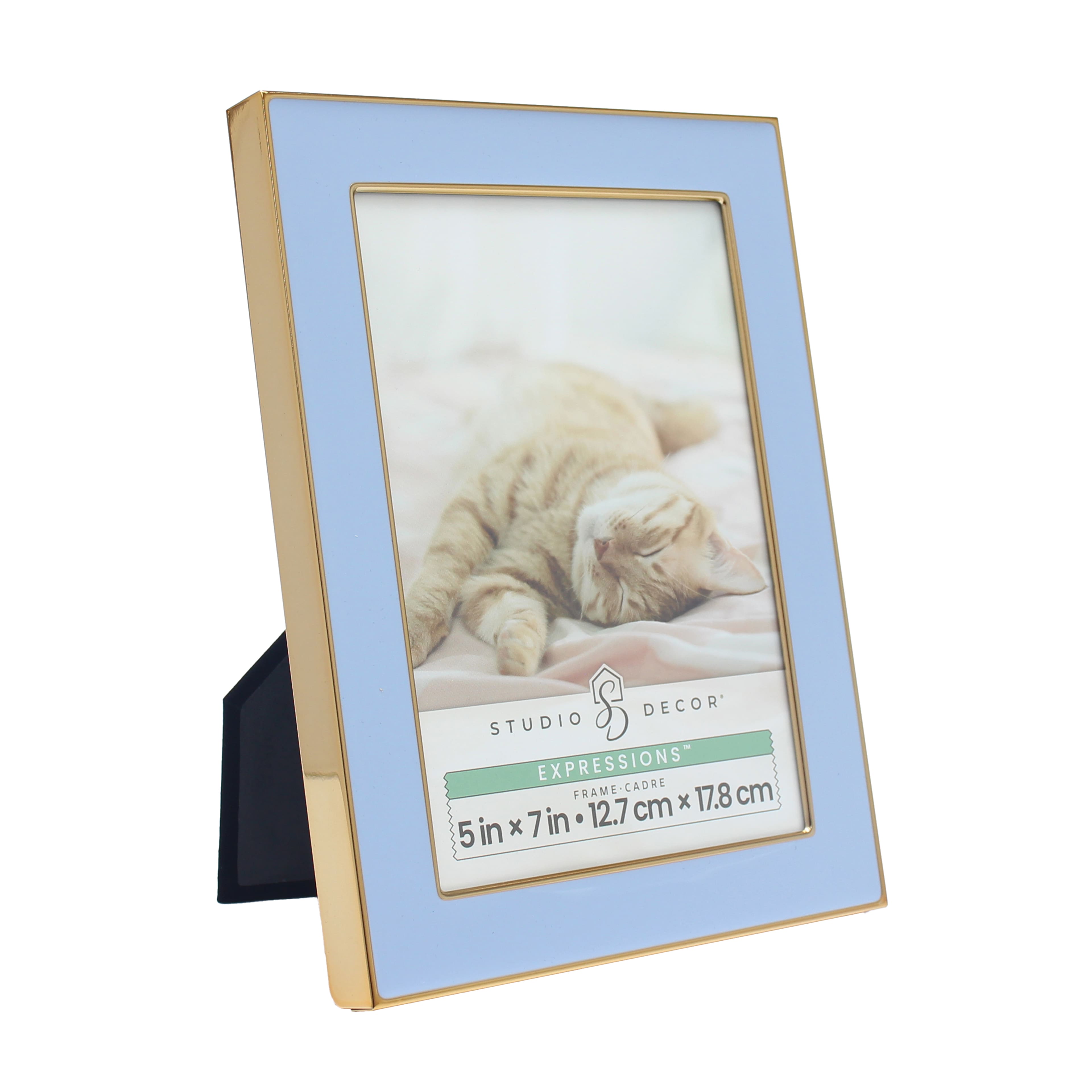 Expressions™ 5" x 7" Gold Trim Tabletop Frame by Studio Décor