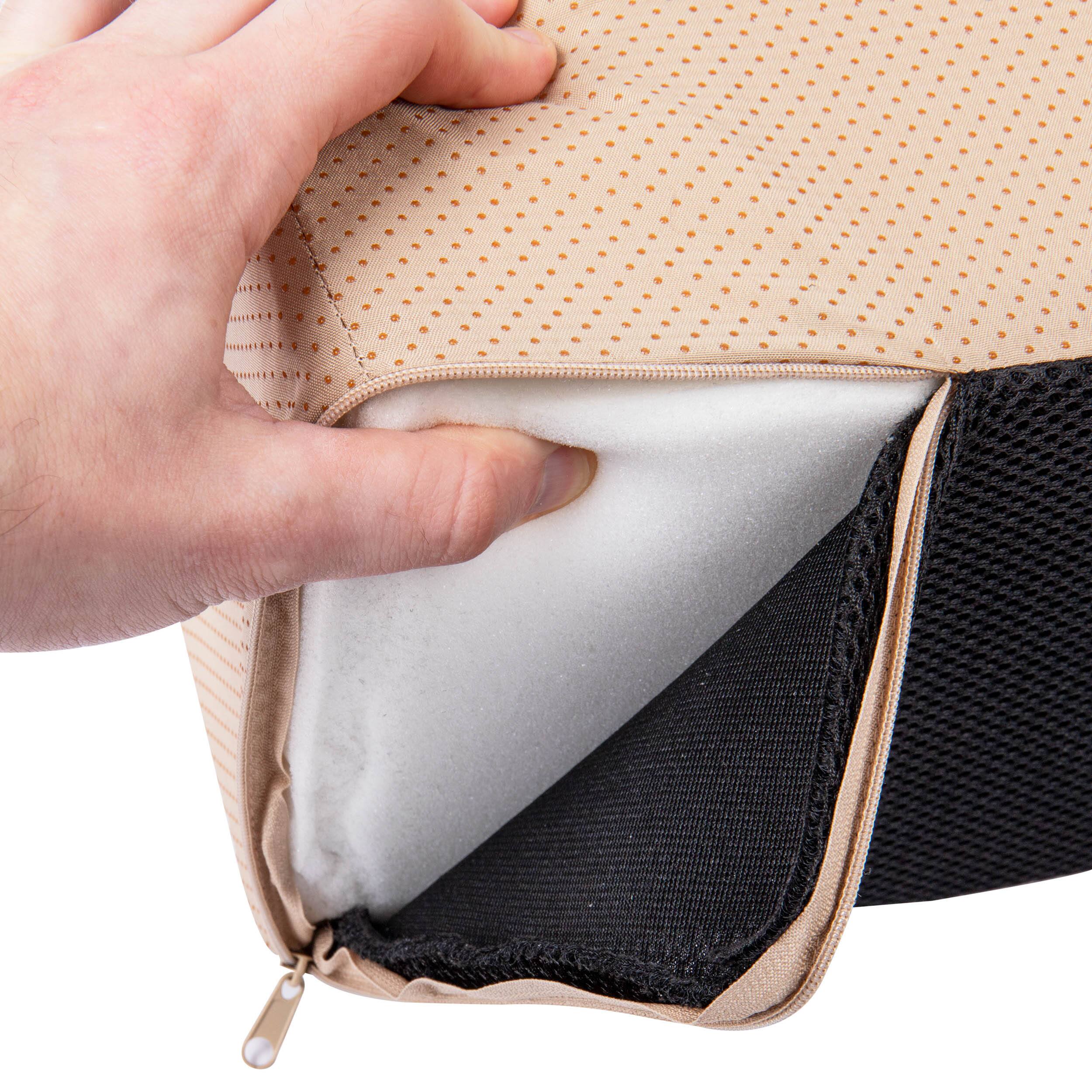 Mind Reader Black Ergonomic Pressure Relief Foot Rest