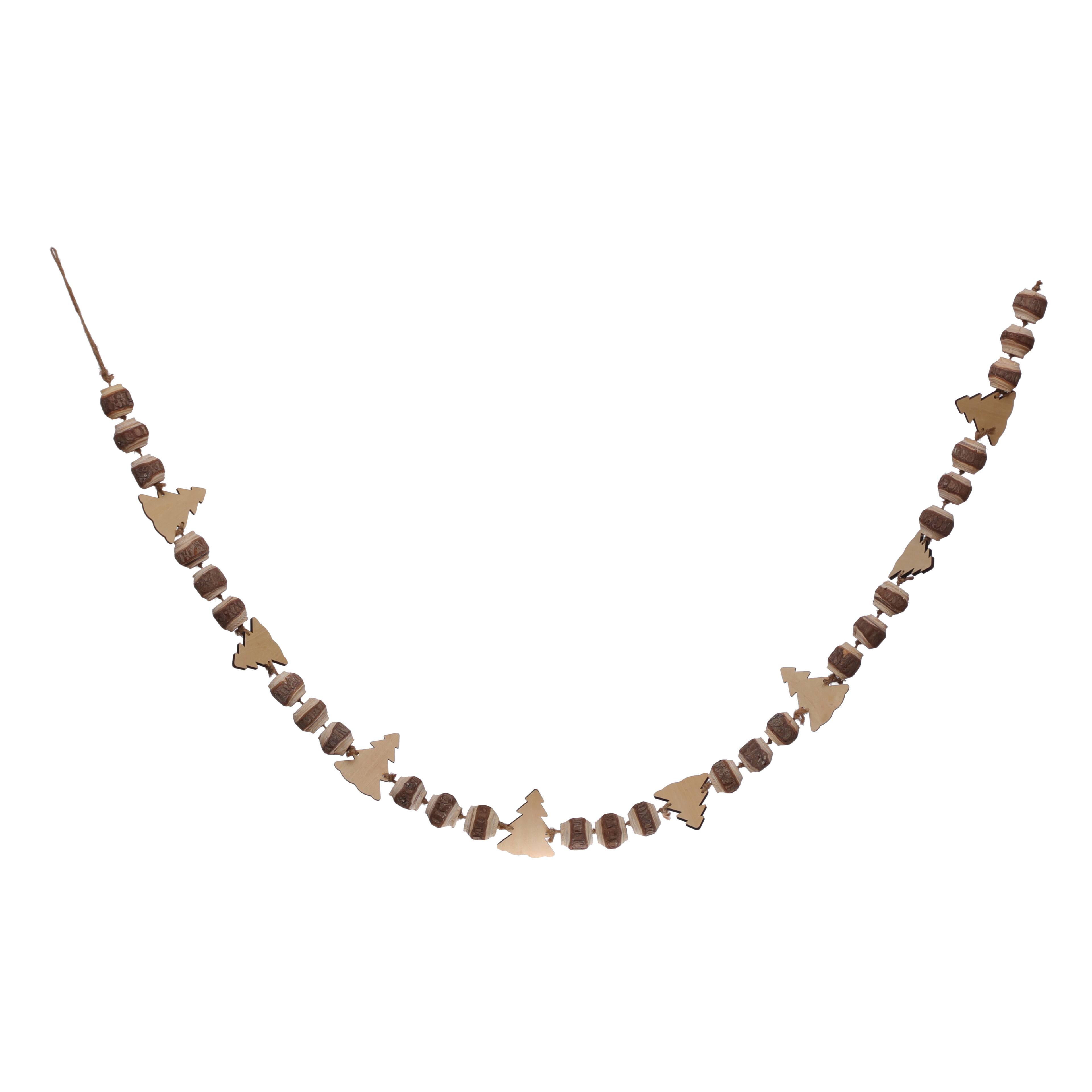 6ft. Wood Trees Garland by Ashland&#xAE;