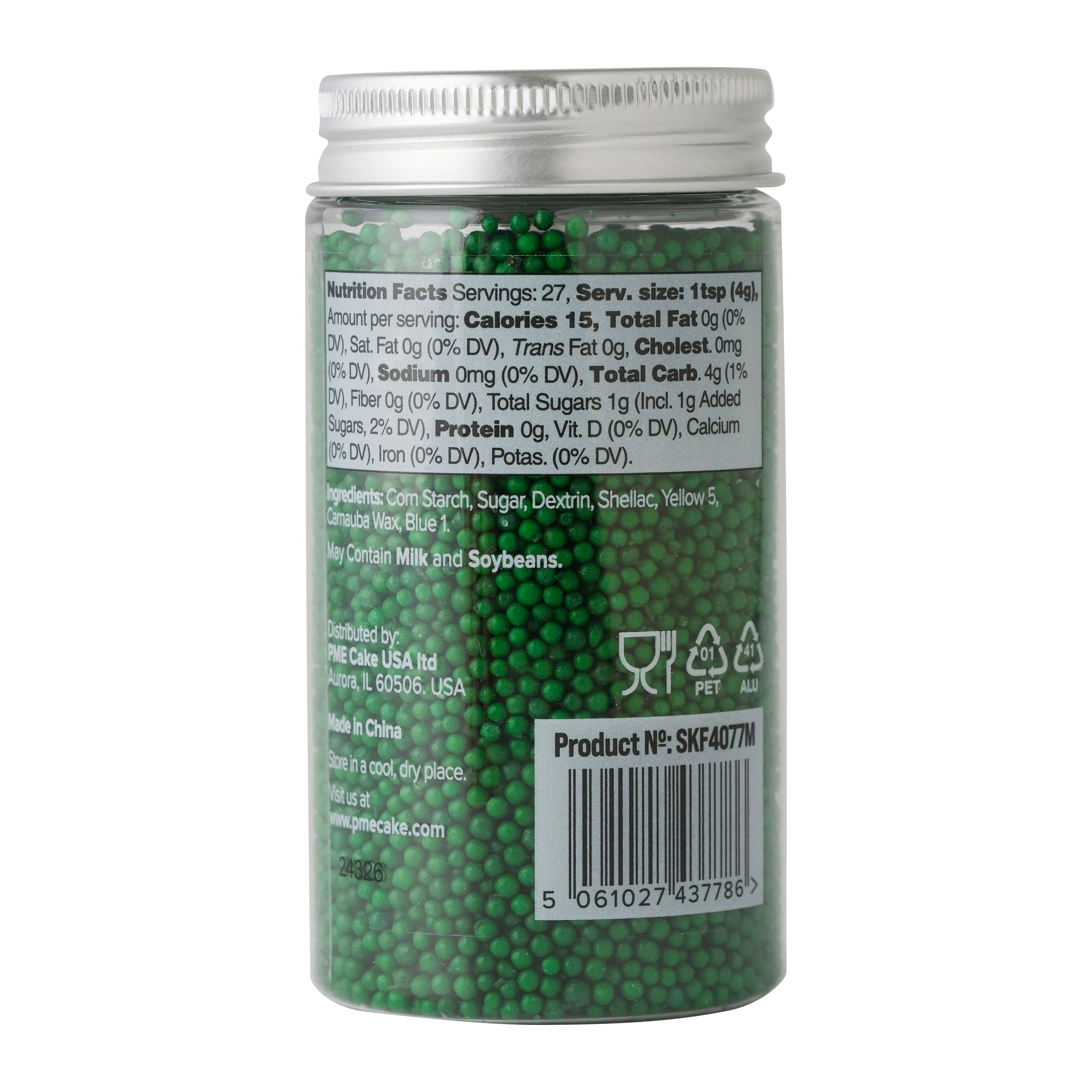 PME Cake Sweet Street&#xAE; 3.8oz. Nonpareils Sprinkles