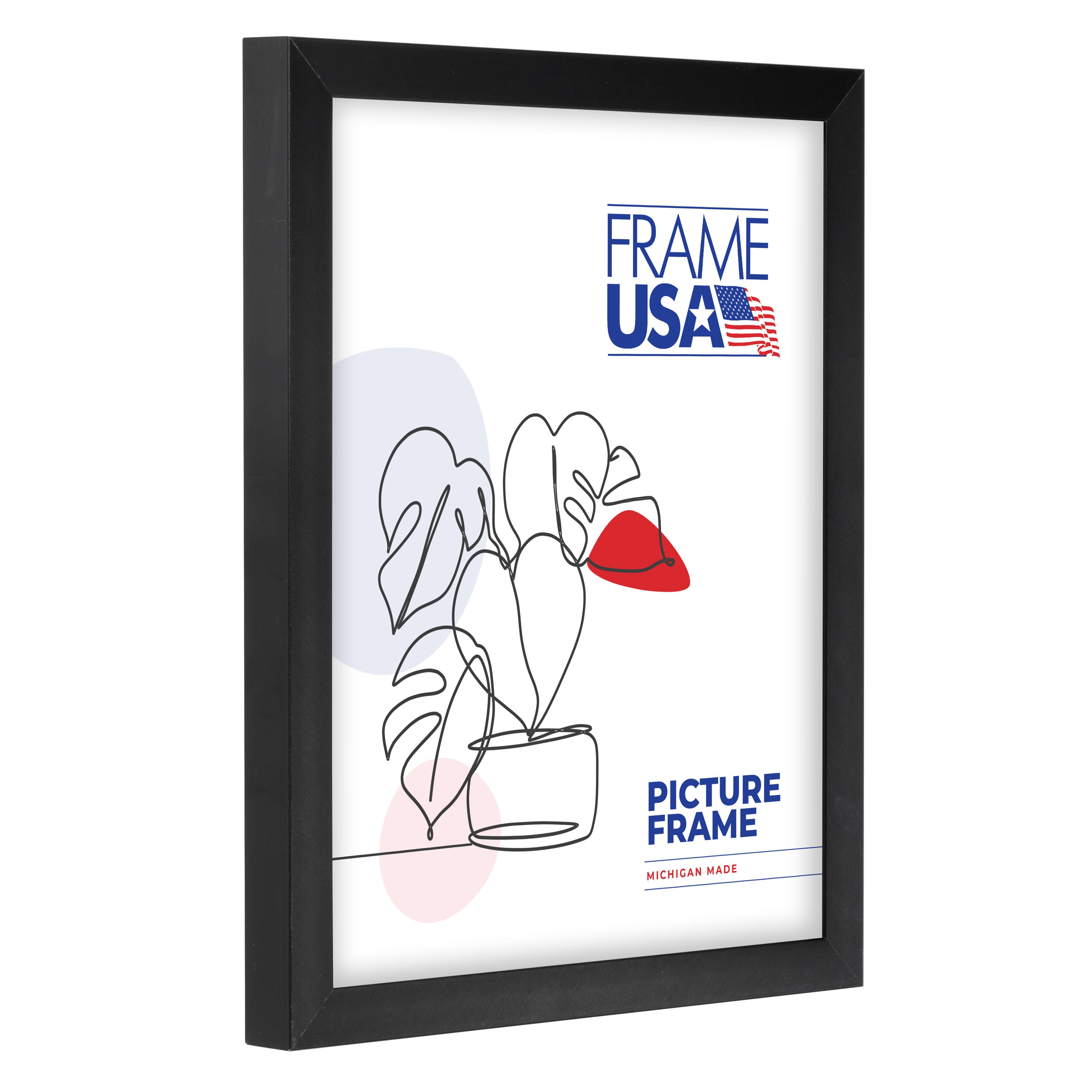 Frame USA Glory Metal Black Single Image Picture Frame