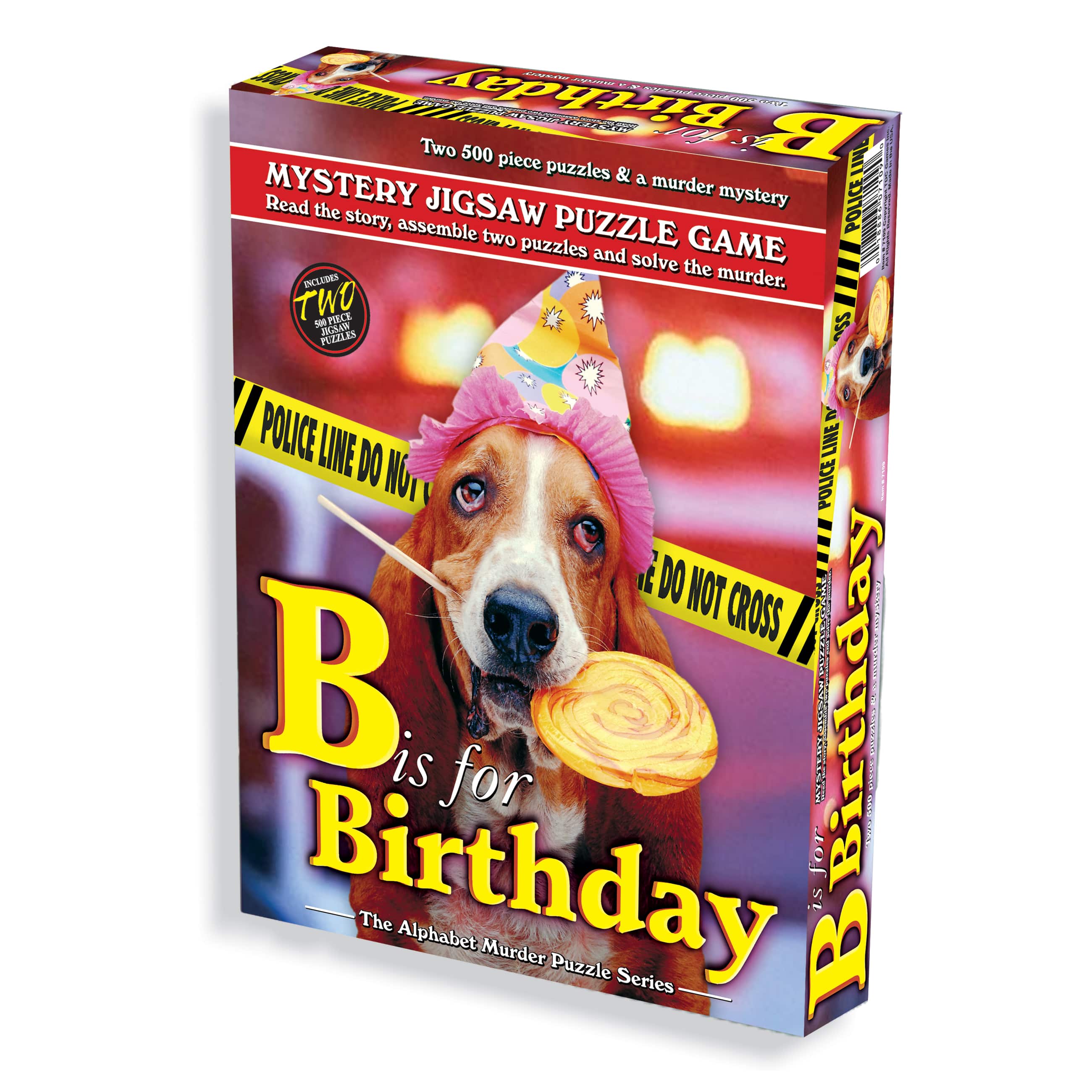 B is for Birthday Murder Mystery Jigsaw Puzzle: 1000 Pcs