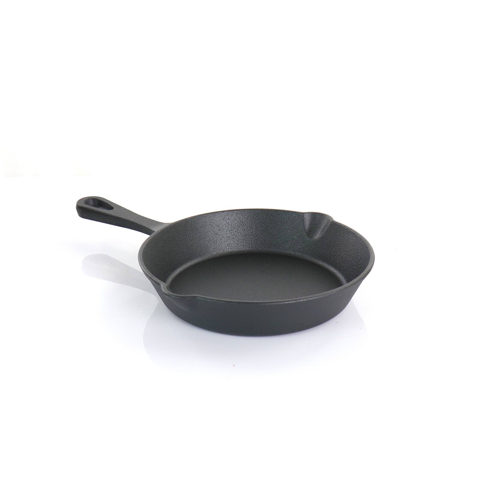 MegaChef 5 Piece Pre-Seasoned Cast Iron Kitchen Cookware Set