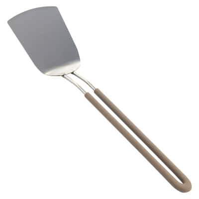 Baker's Secret Stainless Steel Durable Icing Spatula 8 inch Grey