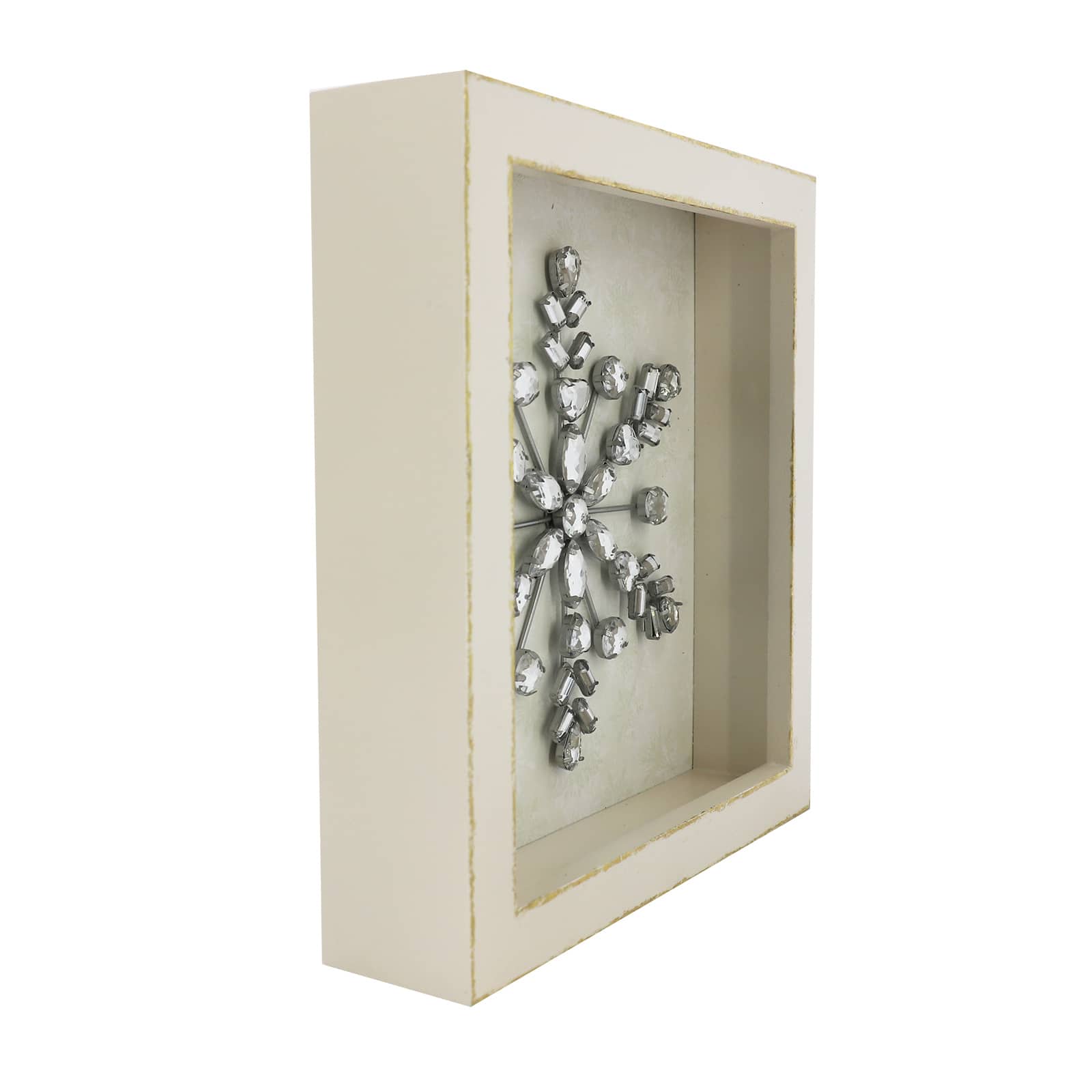 7&#x22; x 8&#x22; Snowflake Block Tabletop D&#xE9;cor by Ashland&#xAE;