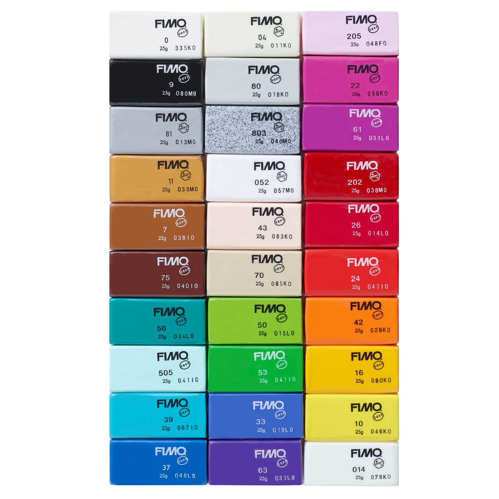 Fimo Color Sampler Oven-Bake Clay - 26.4 oz