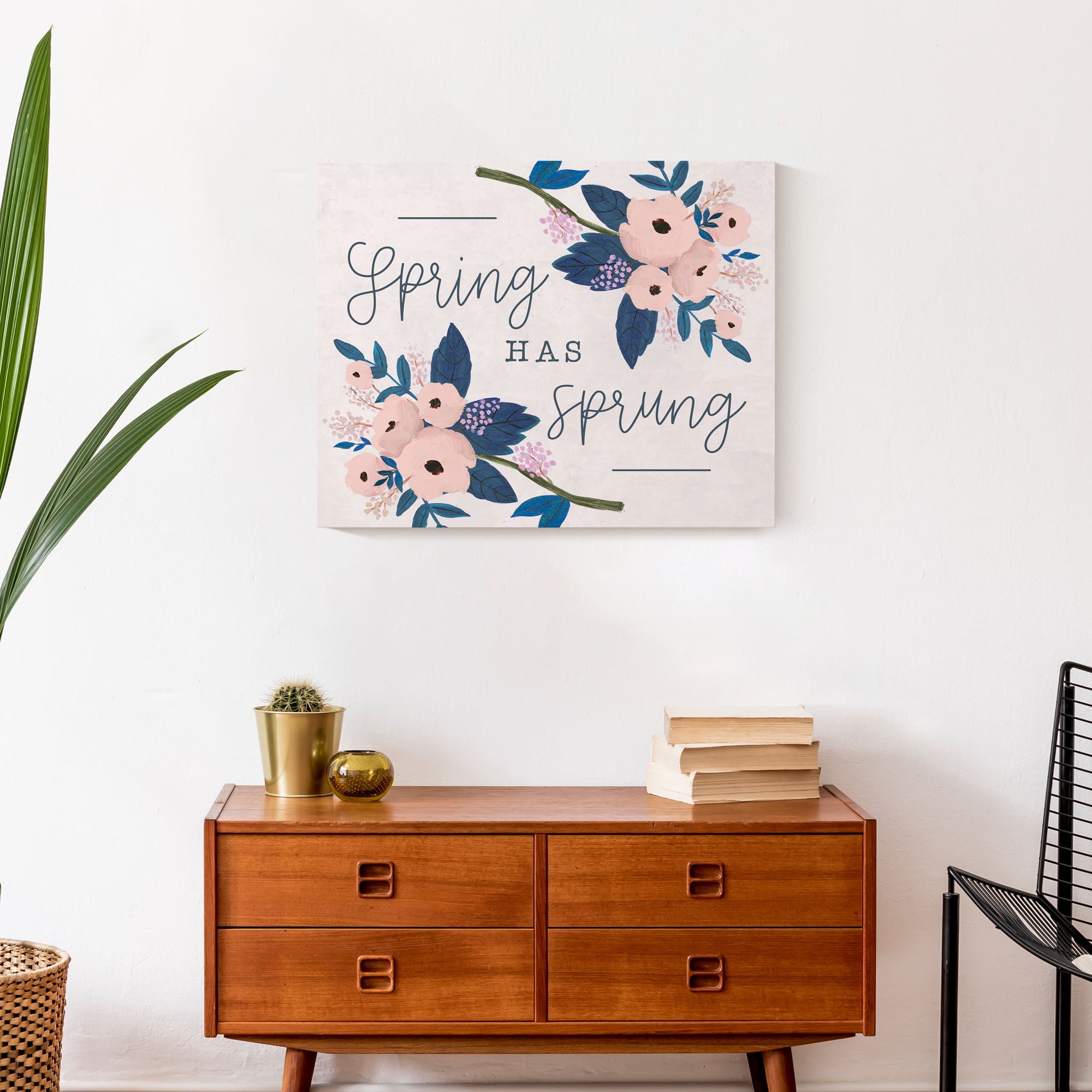 Spring Sprung Stems 16" x 20" Canvas Wall Art