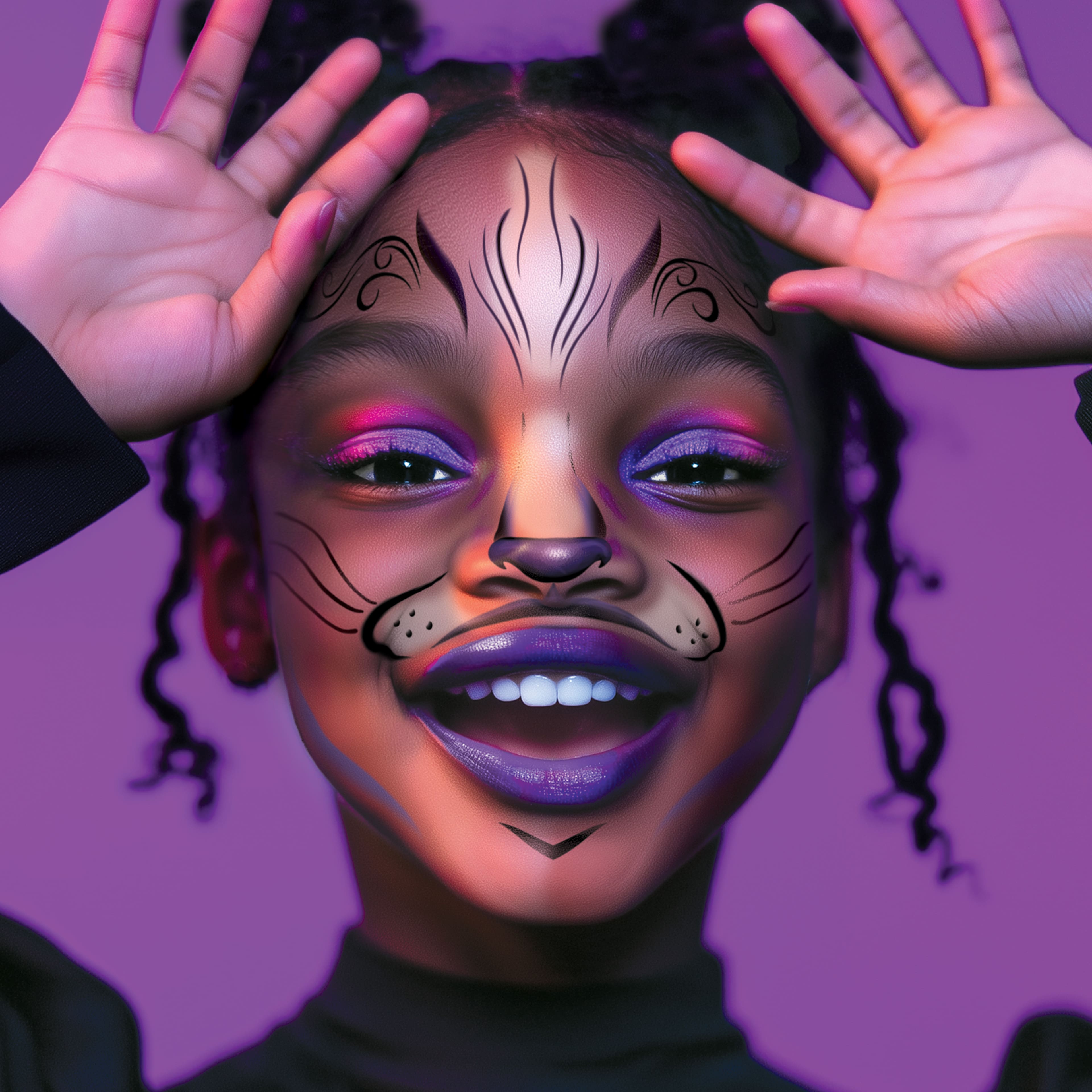 Savvi Cat Costume Tattoos