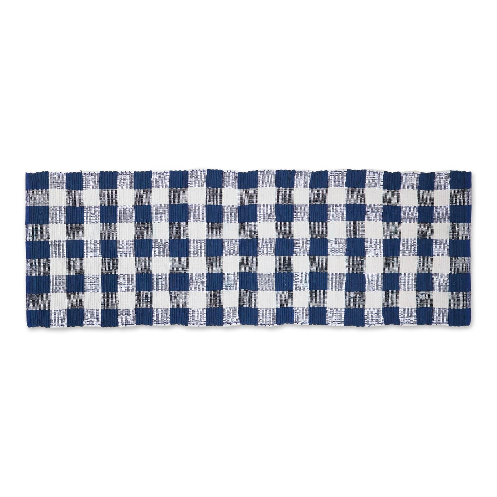 DII® Buffalo Check Rag Rug, 2.25ft. x 6ft. | Michaels