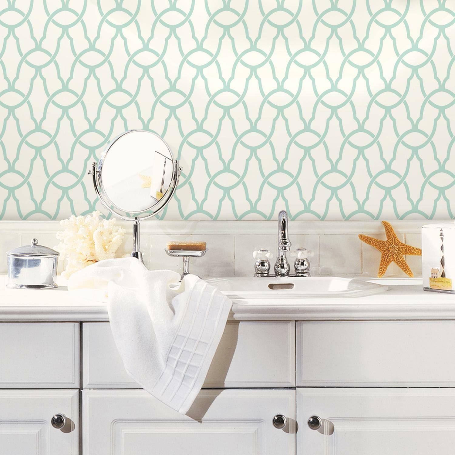 RoomMates Trellis Peel &#x26; Stick Wallpaper