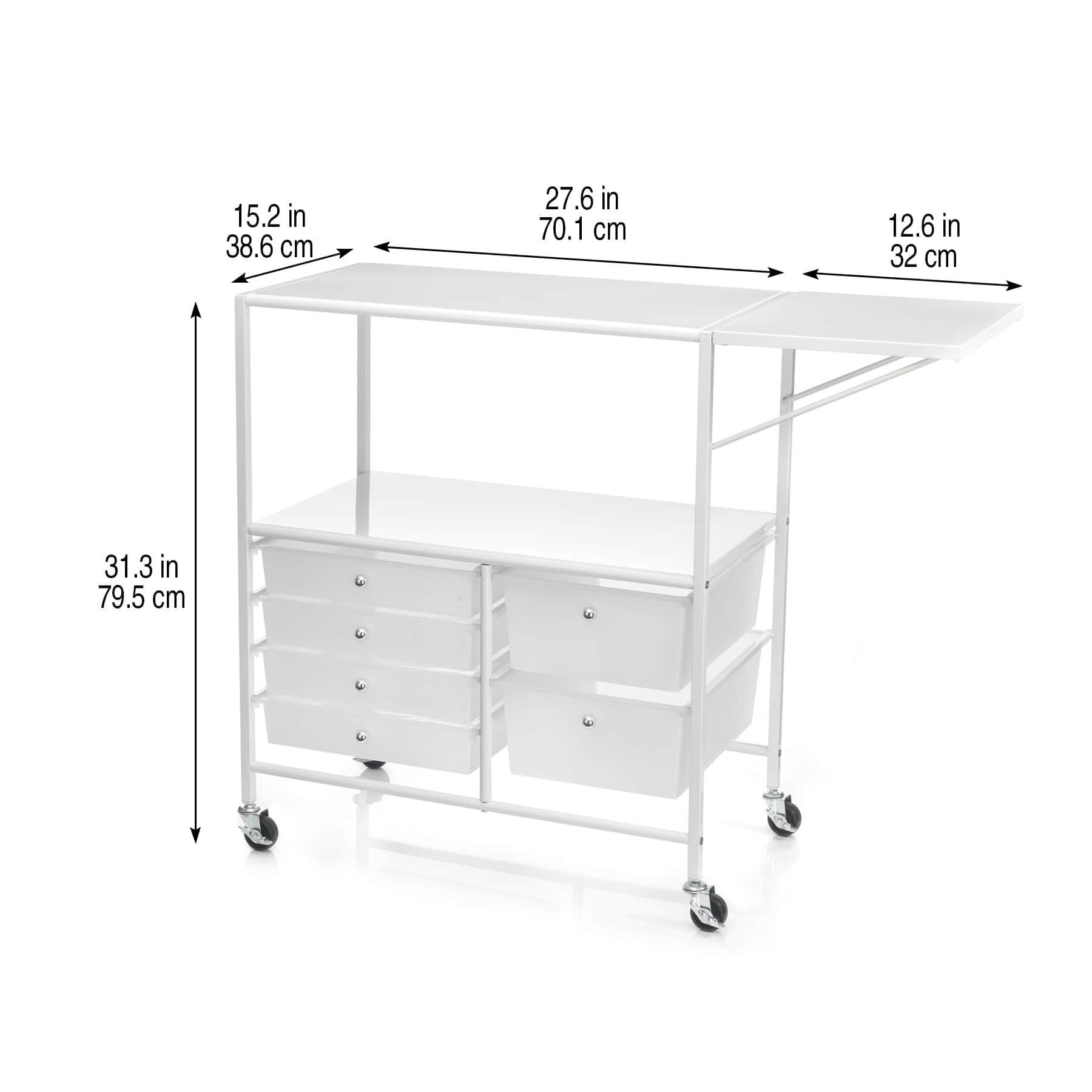 Essex Rolling Cart by Simply Tidy&#x2122;