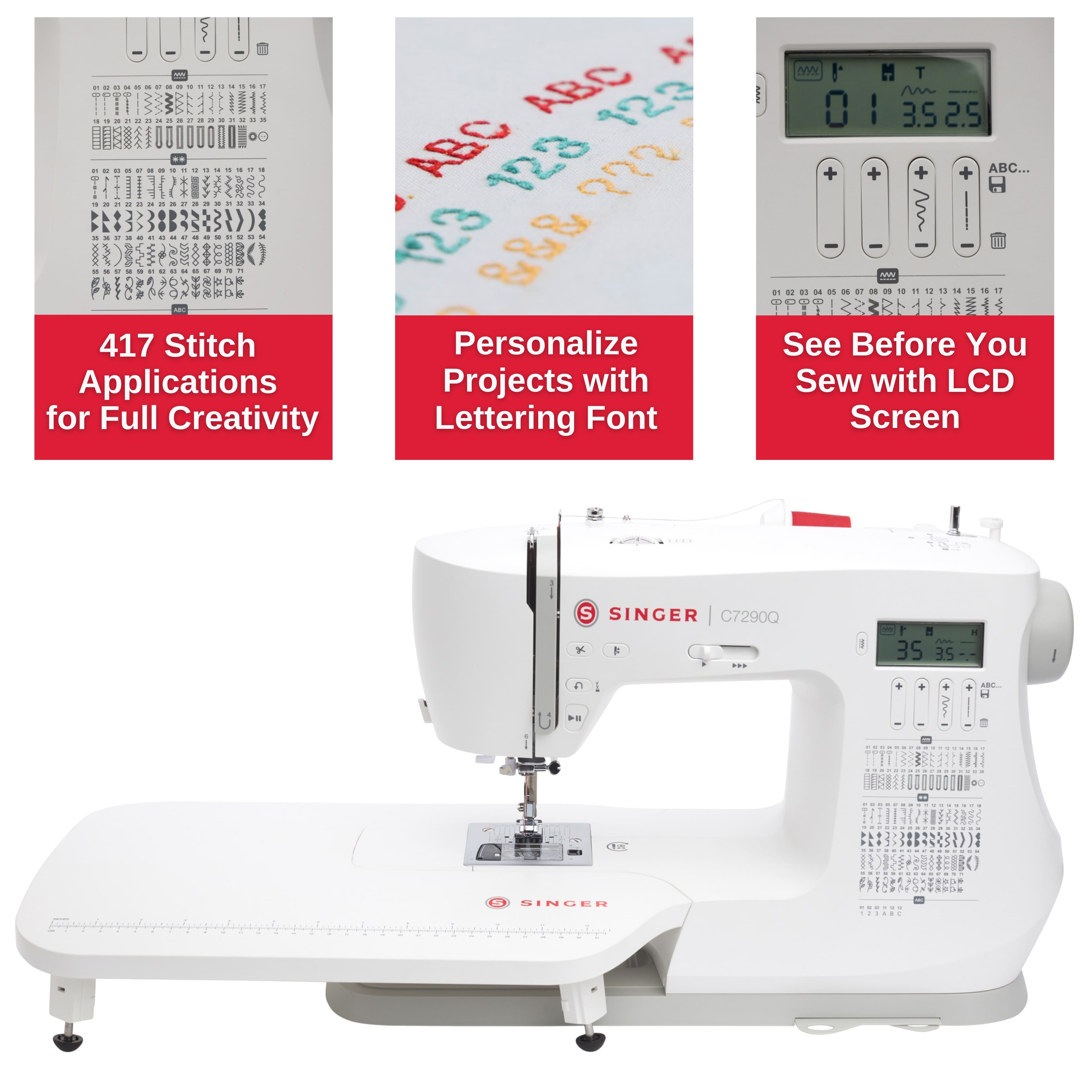 SINGER® C7290Q Sewing & Quilting Machine