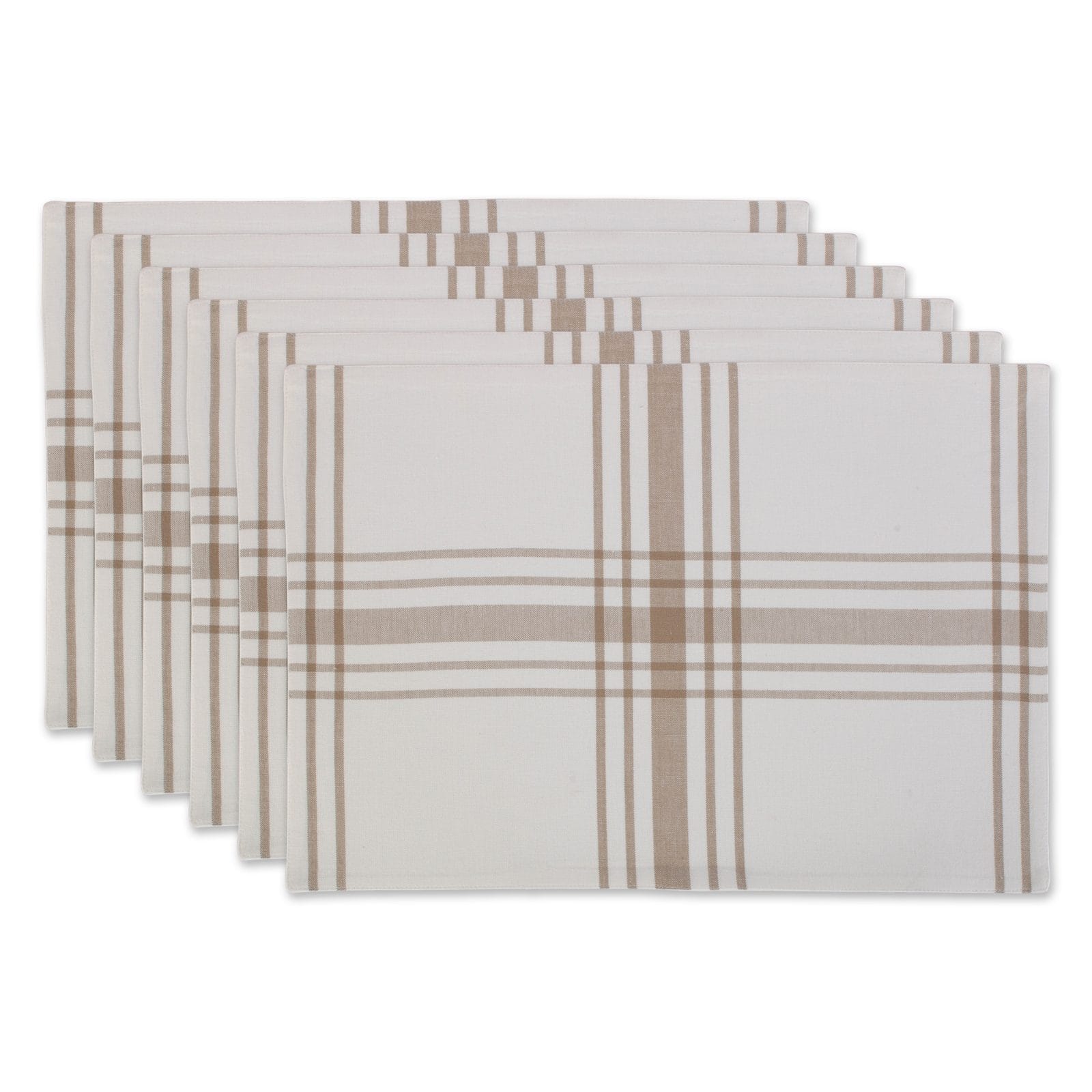 DII® Home Sweet Farmhouse Stone Cotton Placemats, 6ct.
