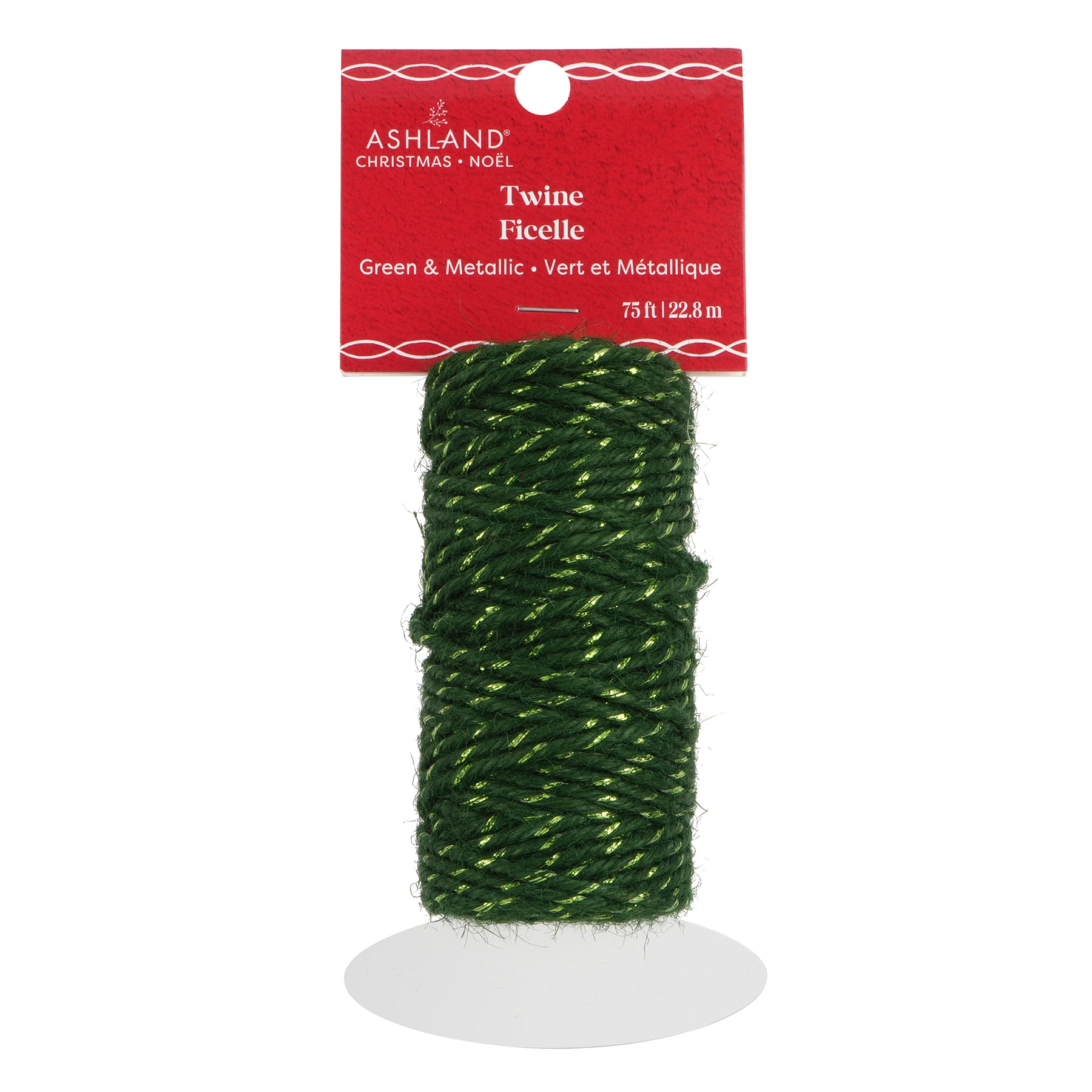 Green &#x26; Metallic Christmas Twine by Ashland&#xAE;