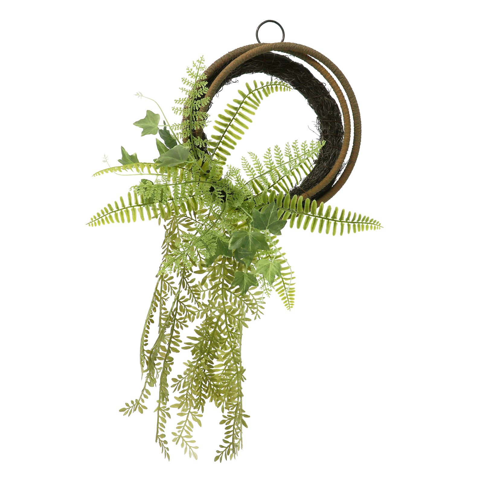 14&#x22; Green Foliage Mix Wreath by Ashland&#xAE;
