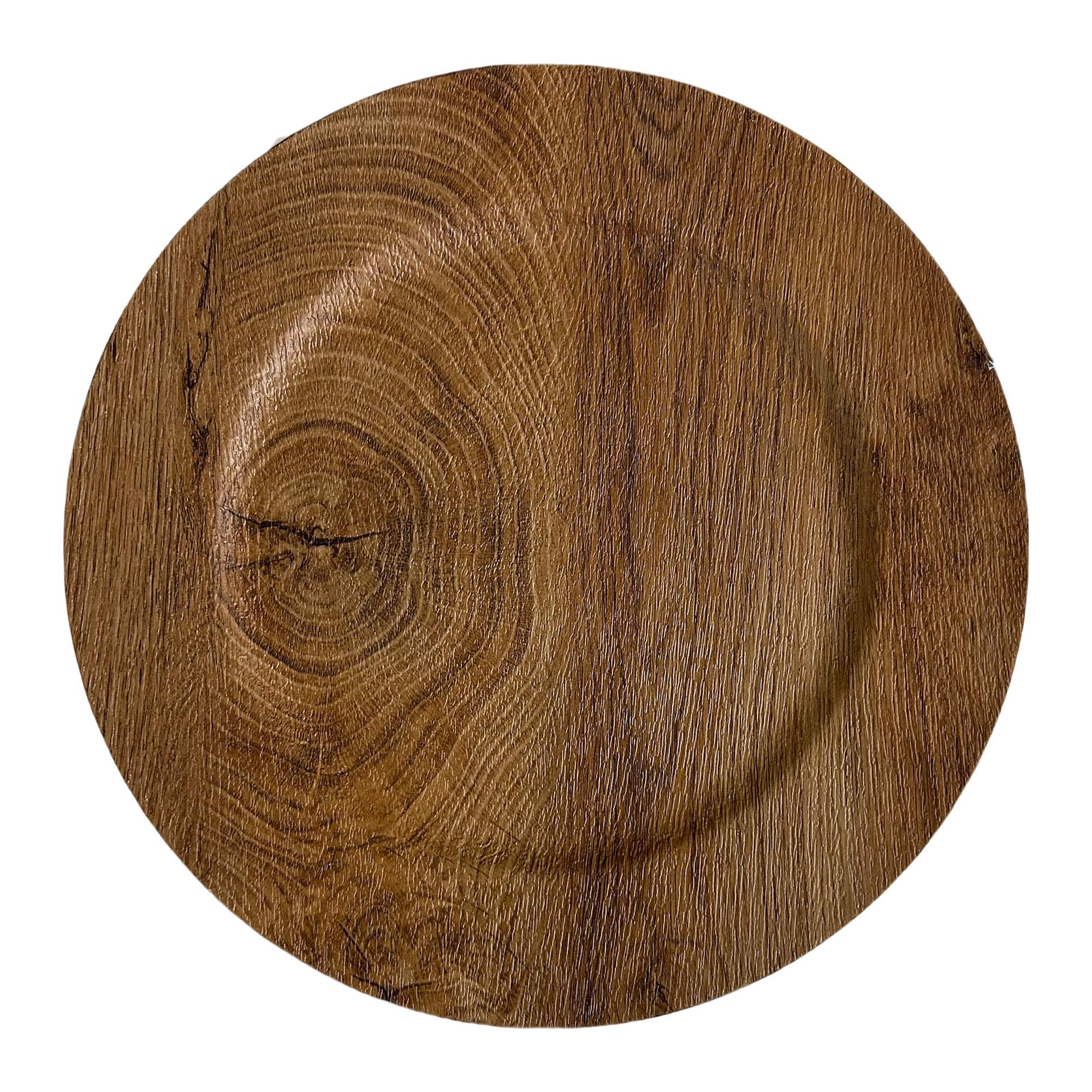 13&#x22; Faux Wood Charger Plate by Celebrate It&#x2122;