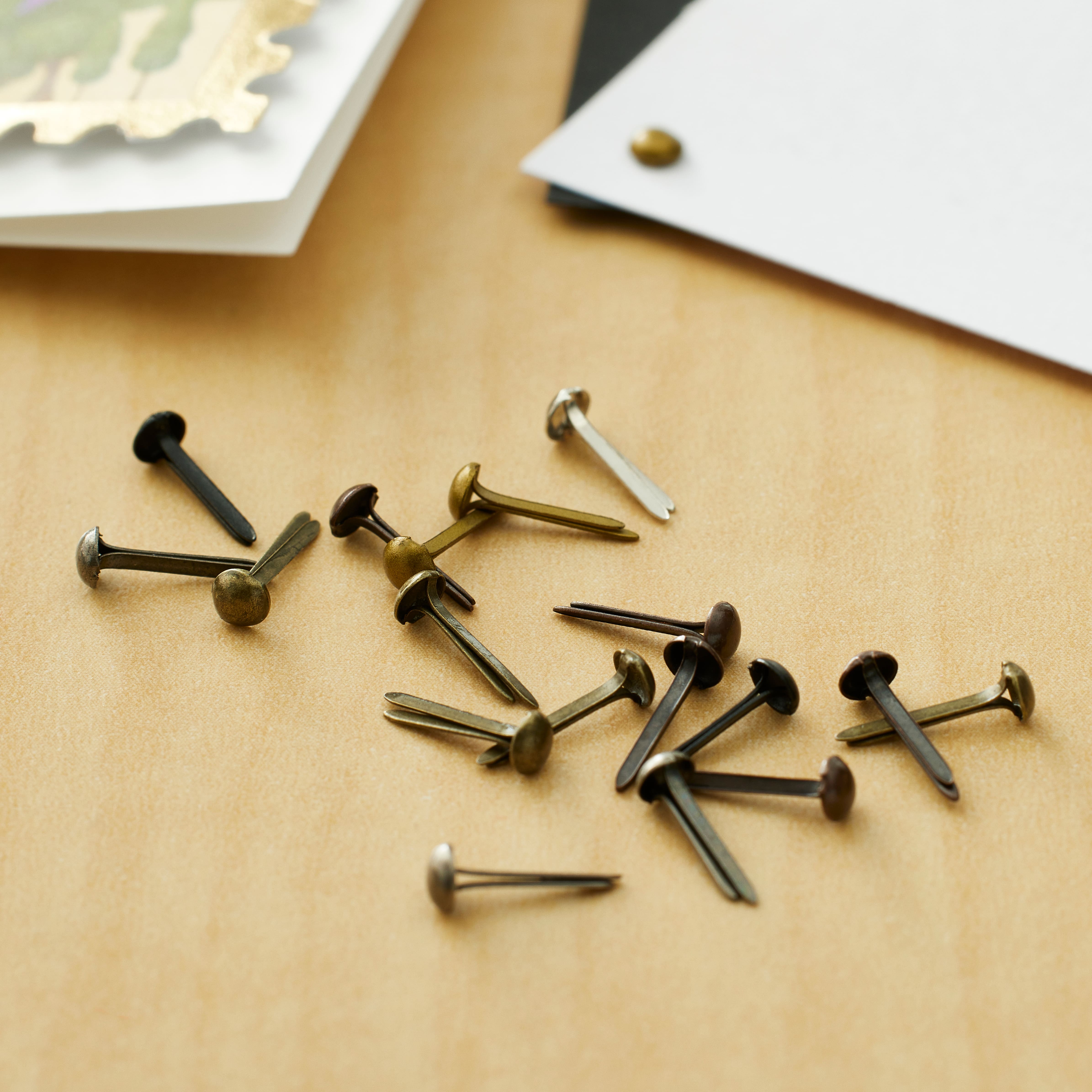 12 Packs: 200 ct. (2,400 total) Metallic Brads by Recollections™