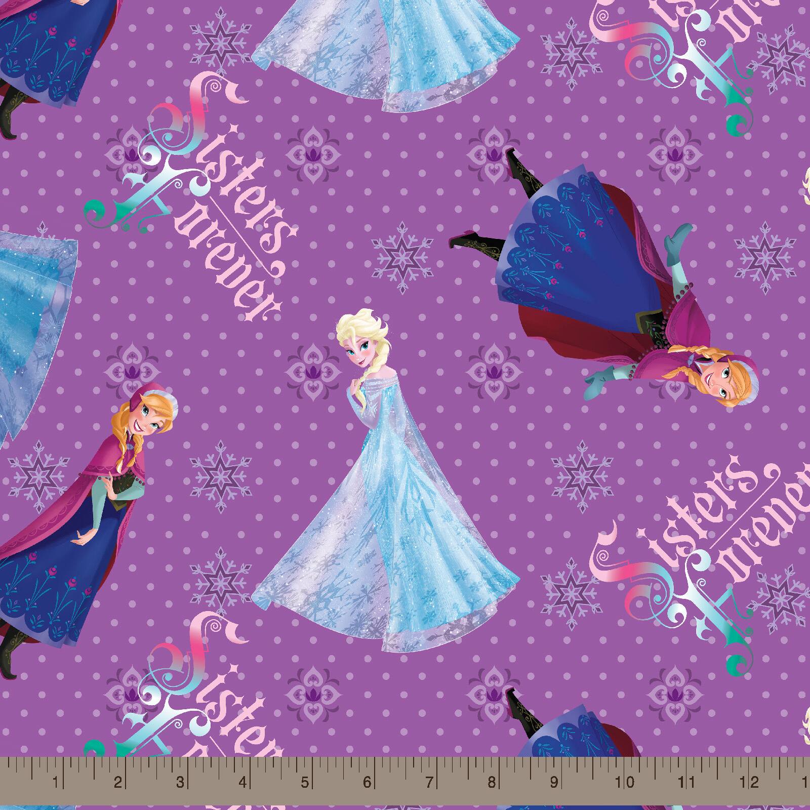 Disney&#xAE; Frozen Sisters Forever Character Toss Cotton Fabric