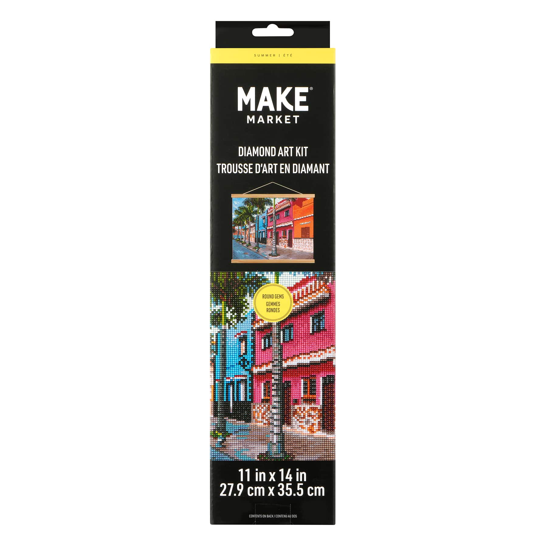 Colourful Street Diamond Art Kit by Make Market&#xAE;