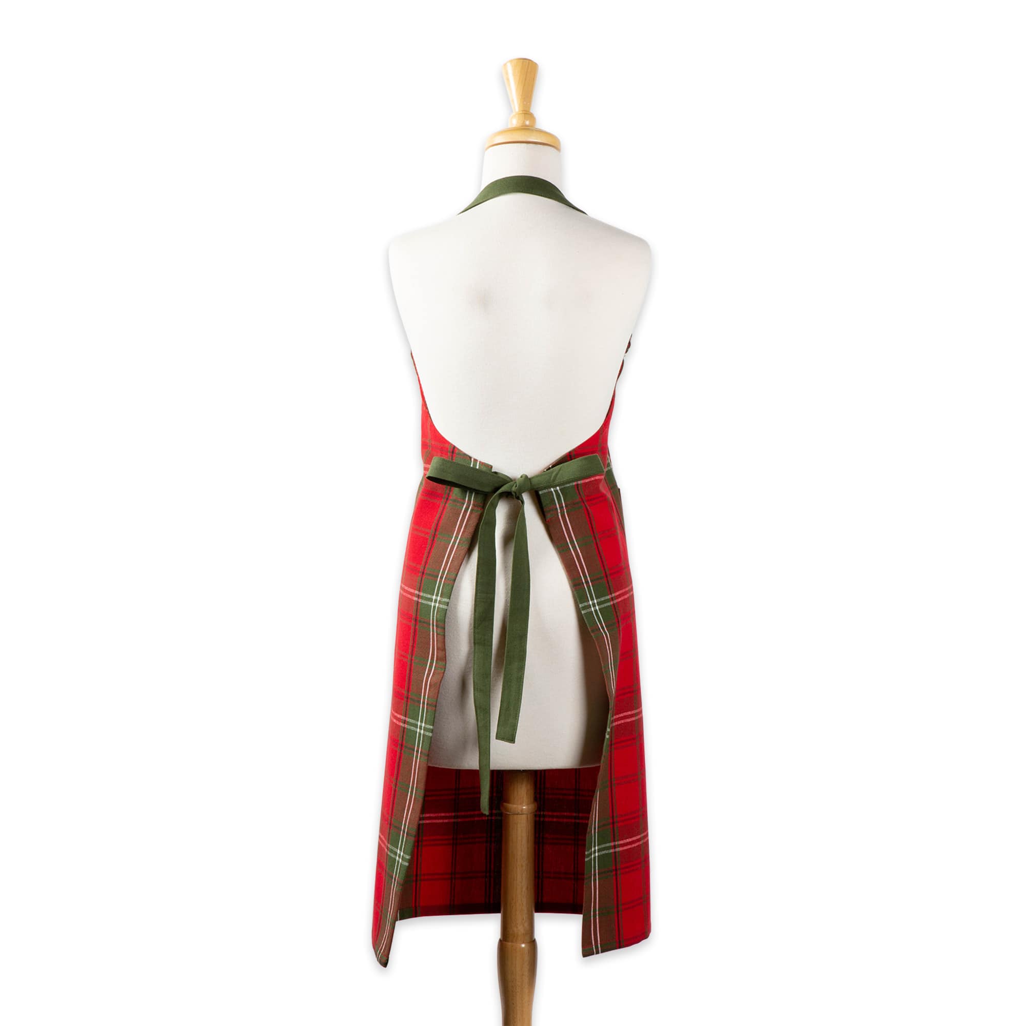 DII&#xAE; Vintage Holiday Tartan Chef Apron