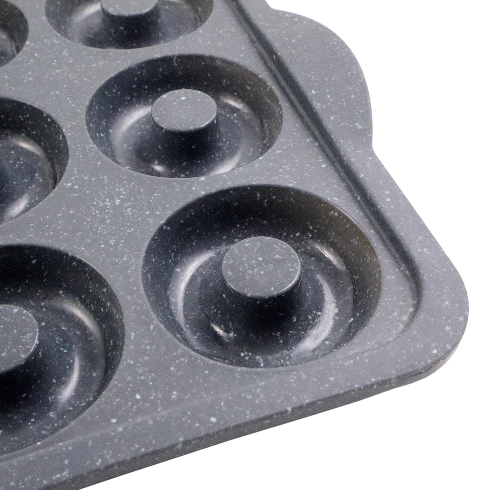 12-Cavity Metal-Reinforced Silicone Mini Donut Pan by Makery®