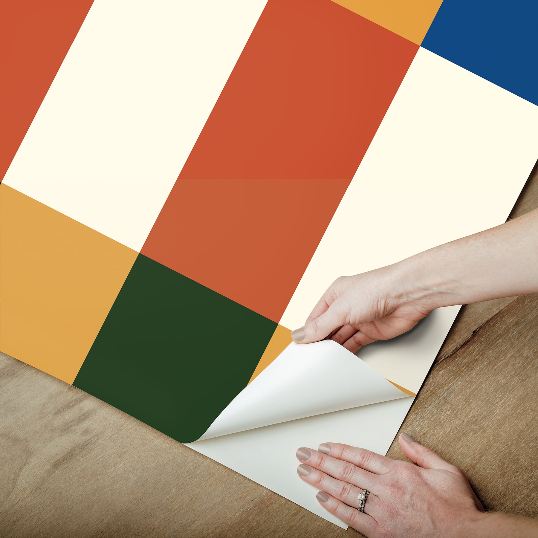 RoomMates Emily Rayna Framework Peel & Stick Wallpaper