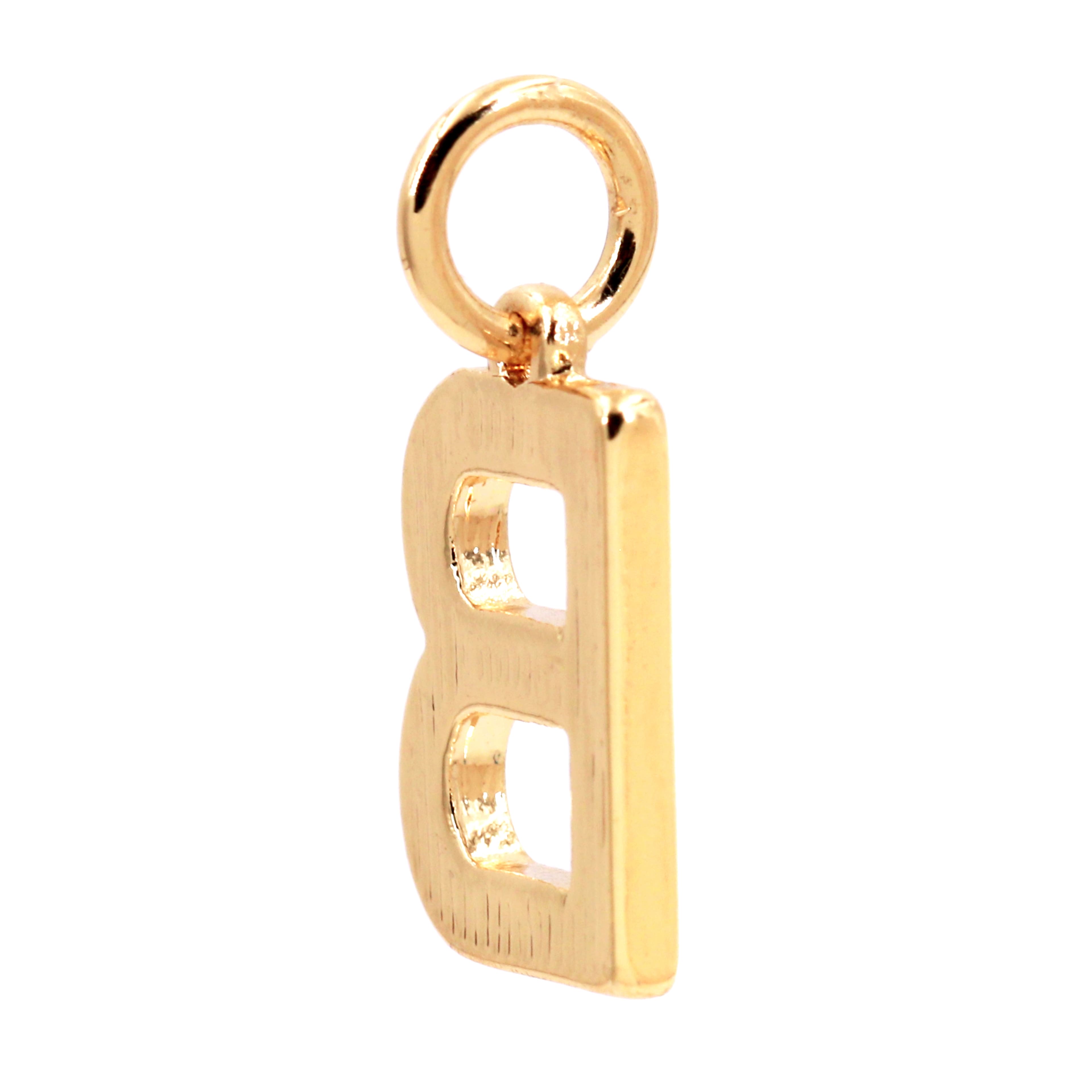 14K Gold Plated Letter Charm by Bead Landing&#x2122;