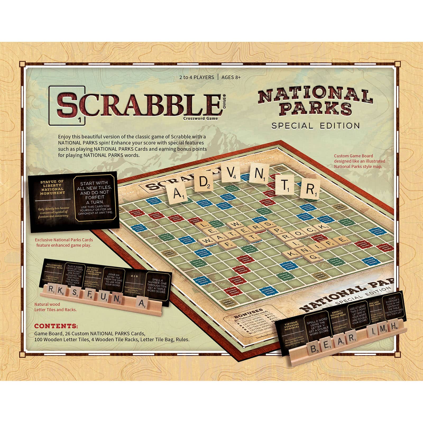 USAopoly SCRABBLE&#xAE;: National Parks