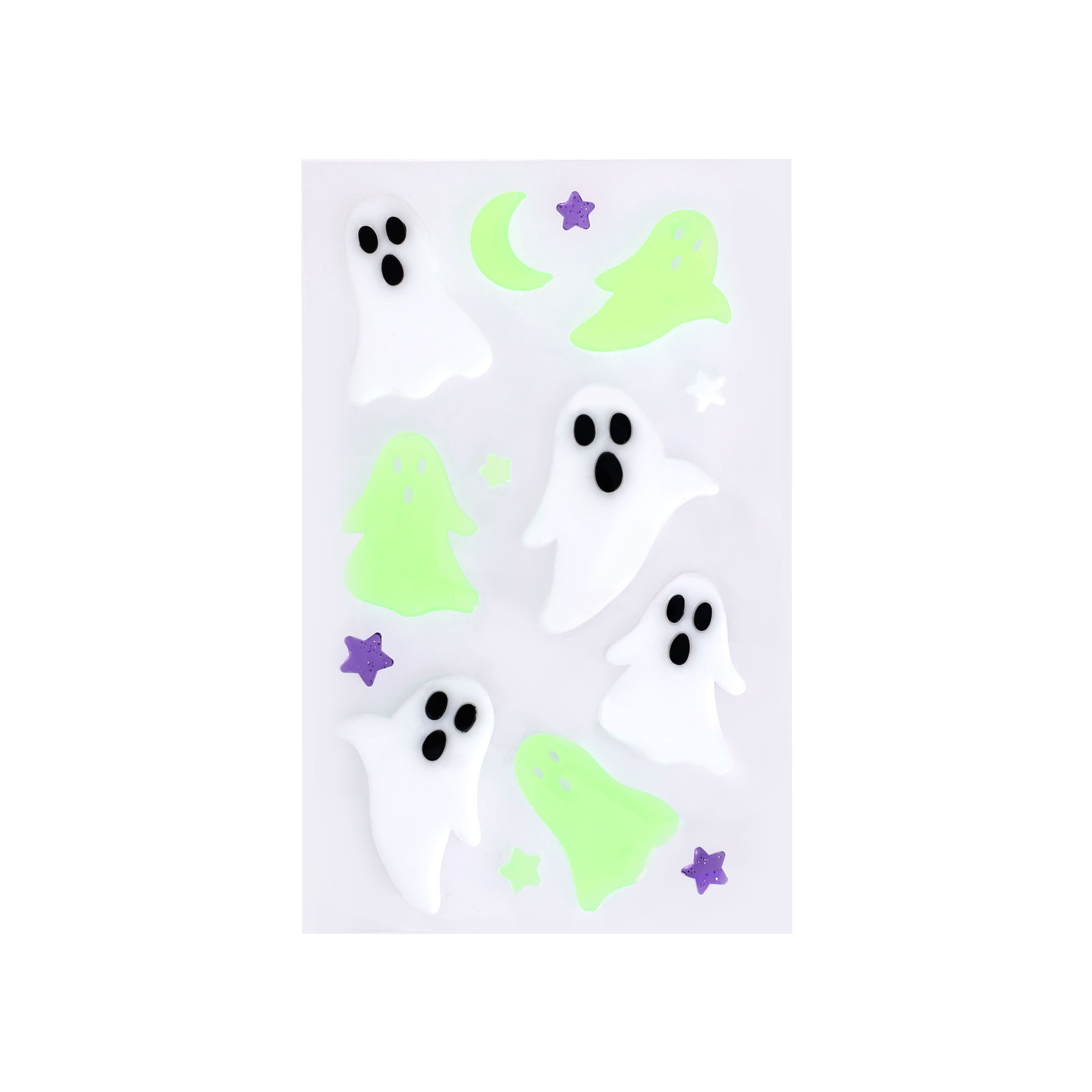 Glow-in-the-Dark Ghost Gel Clings by Creatology™