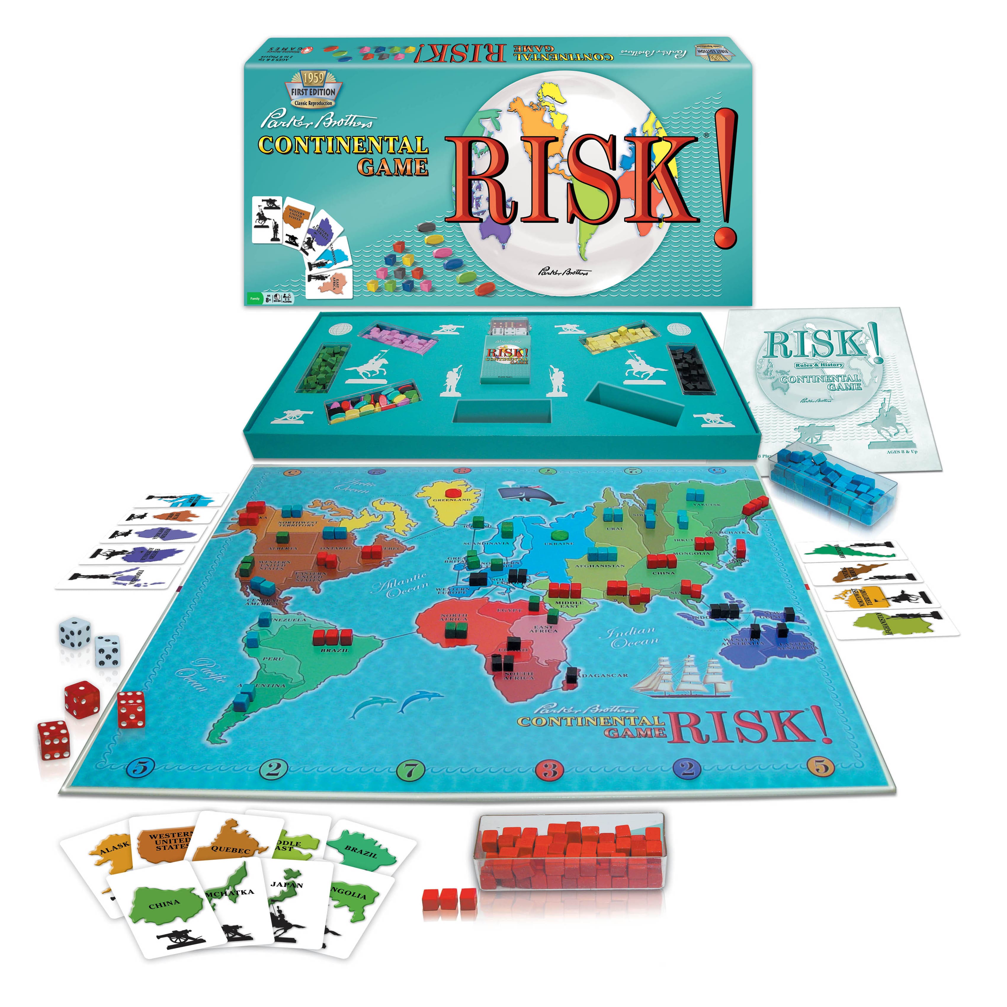 Risk&#xAE; 1959 Board Game