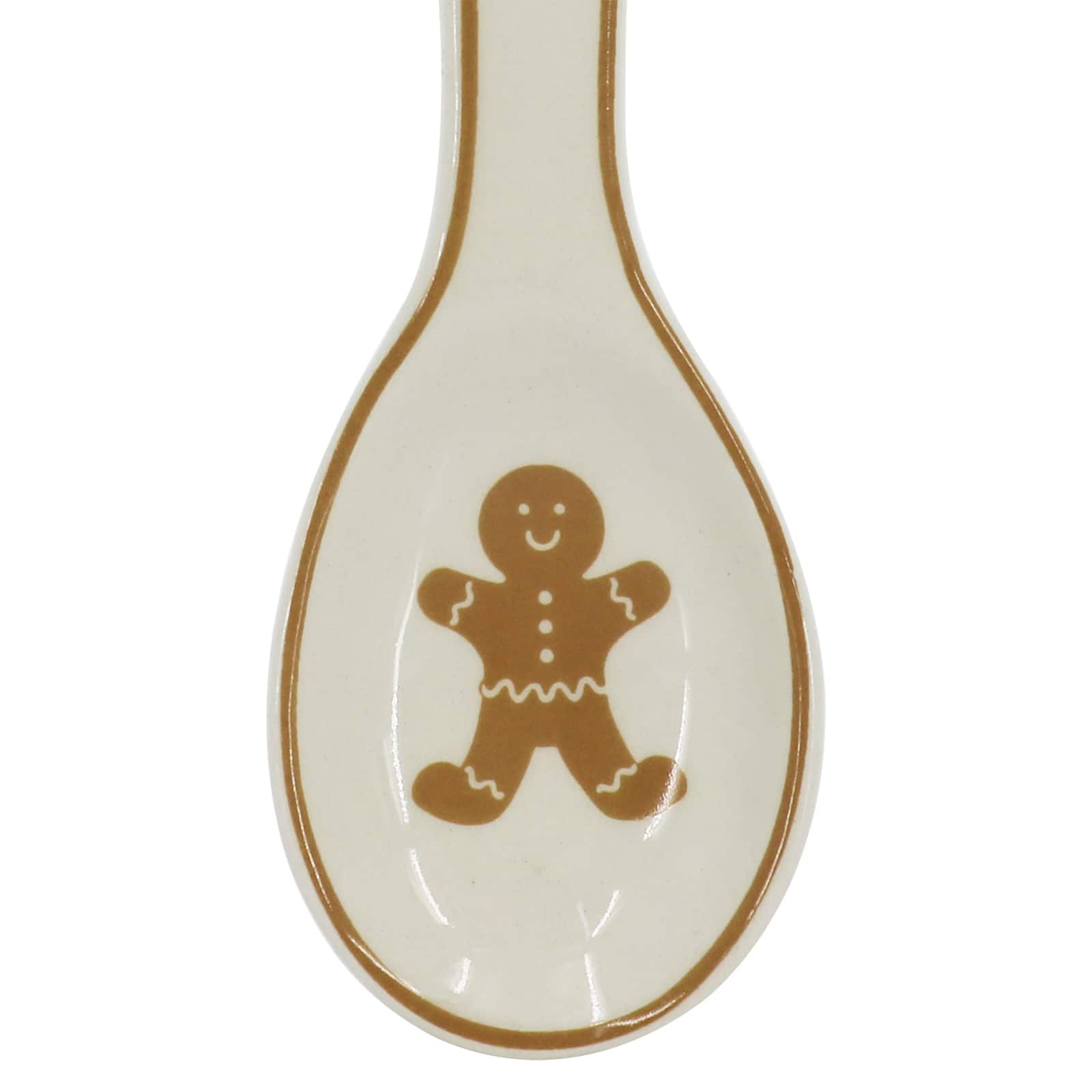 Gingerbread Ceramic Measuring Spoon Set by Ashland&#xAE;