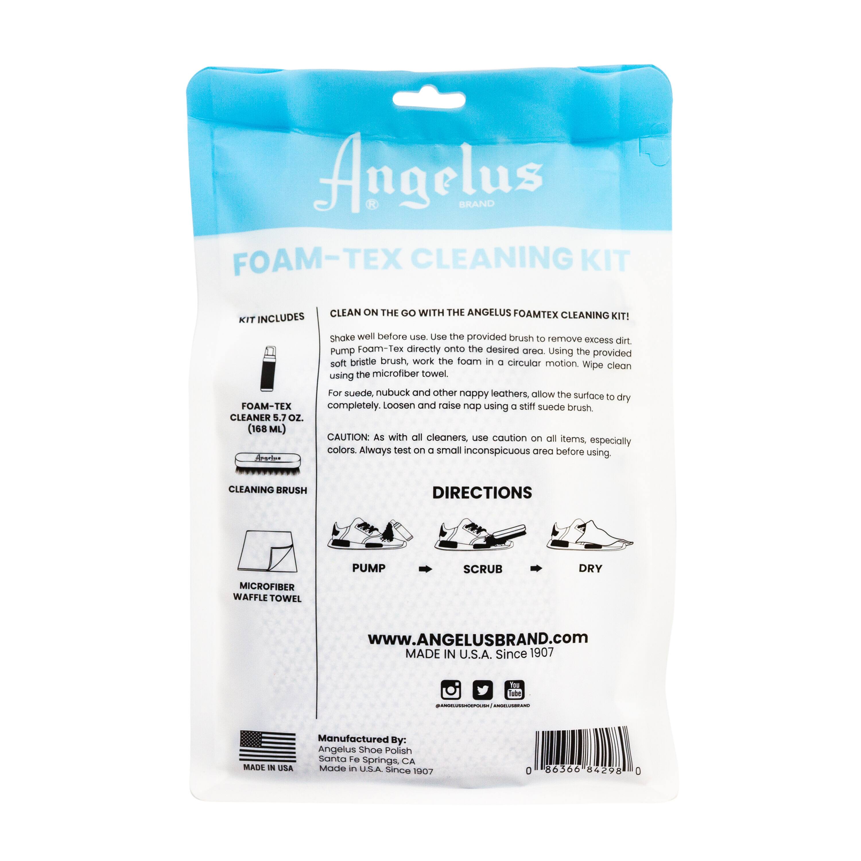 12 Pack: Angelus&#xAE; Foam Tex Sneaker Cleaning Kit