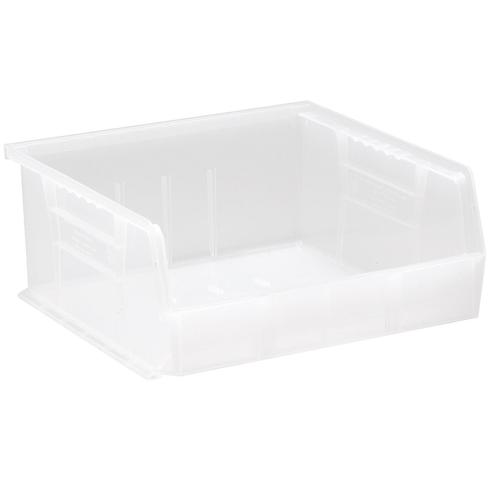 Quantum Storage Systems® Clear ULTRA Stack & Hang Bins
