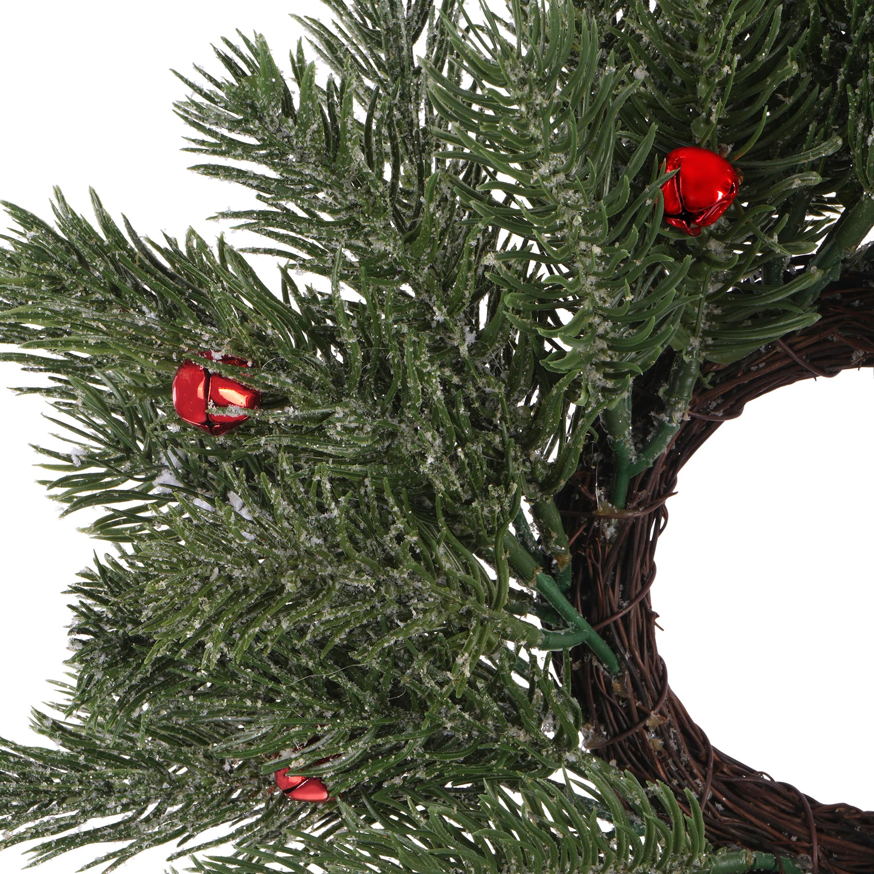 12&#x22; Mini Wreath with Red Bells by Ashland&#xAE;