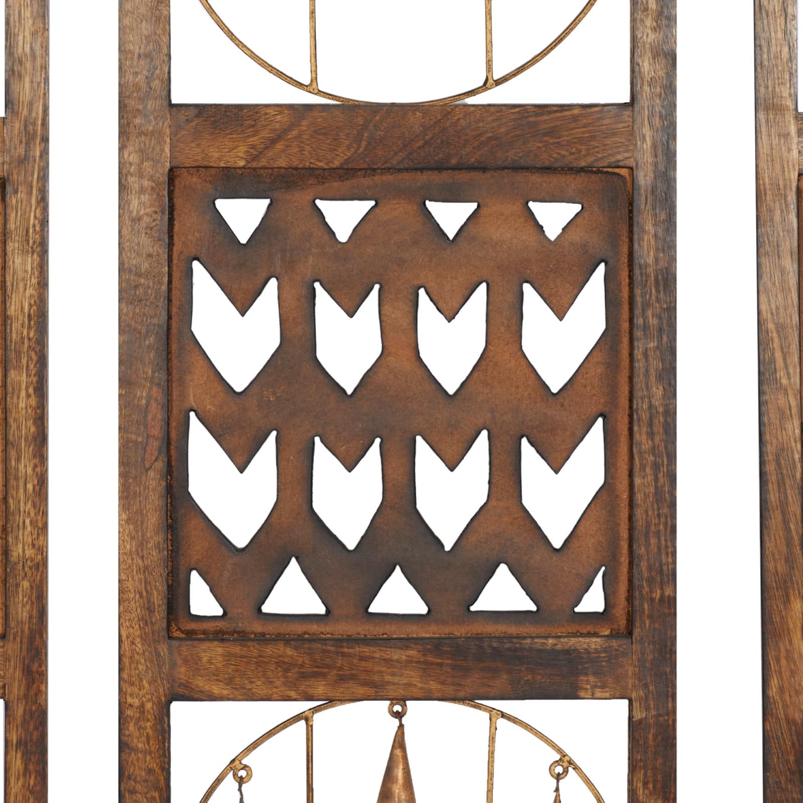 36" Brown Metal Farmhouse Wall Decor, 3ct.