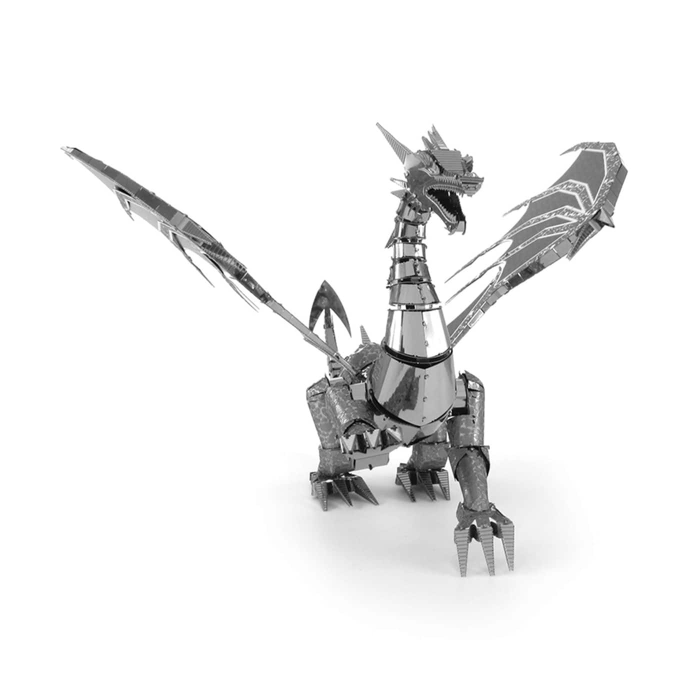 Metal Earth&#xAE; ICONX Silver Dragon 3D Metal Model Kit