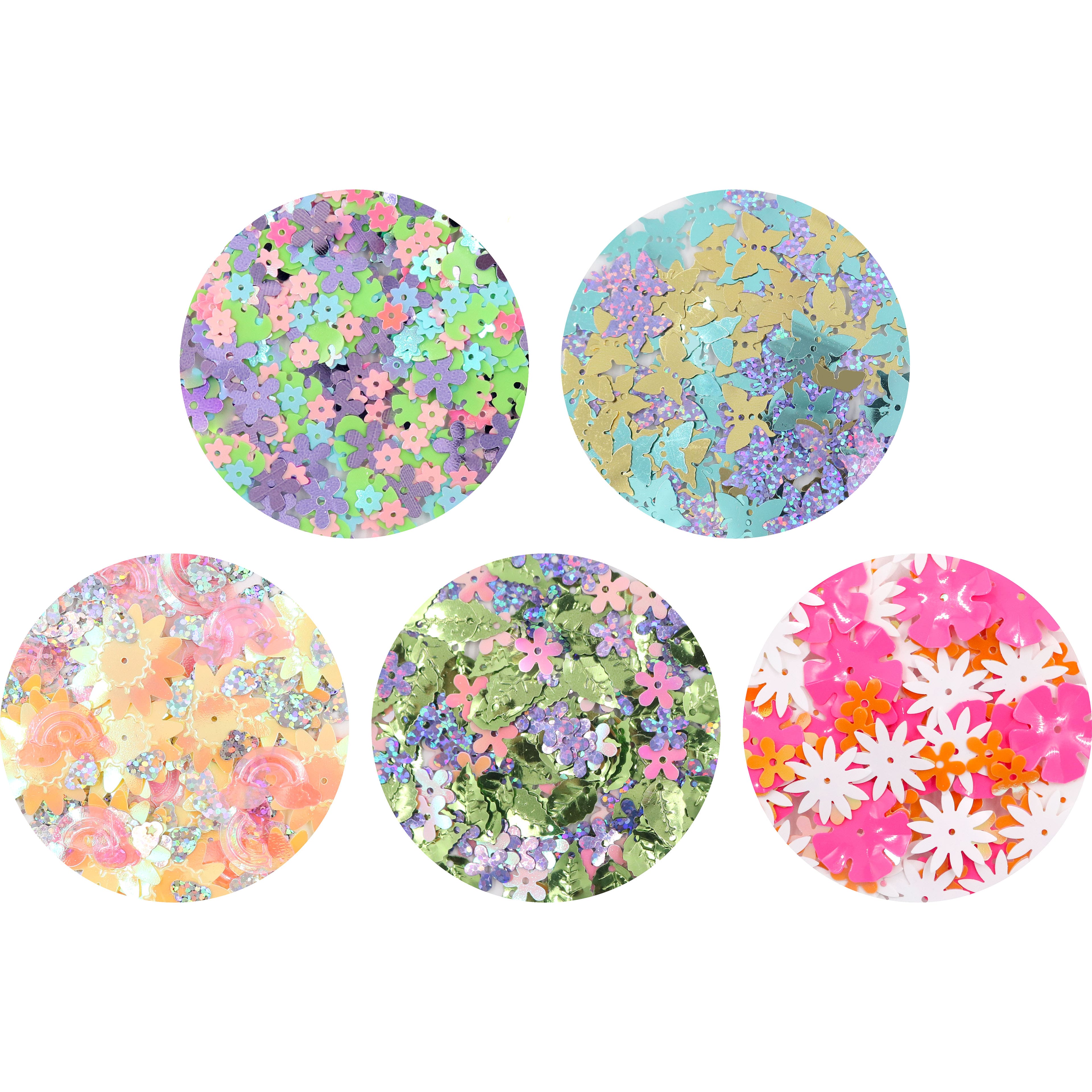 Botanical Blast Shaped Confetti Pack by Creatology™