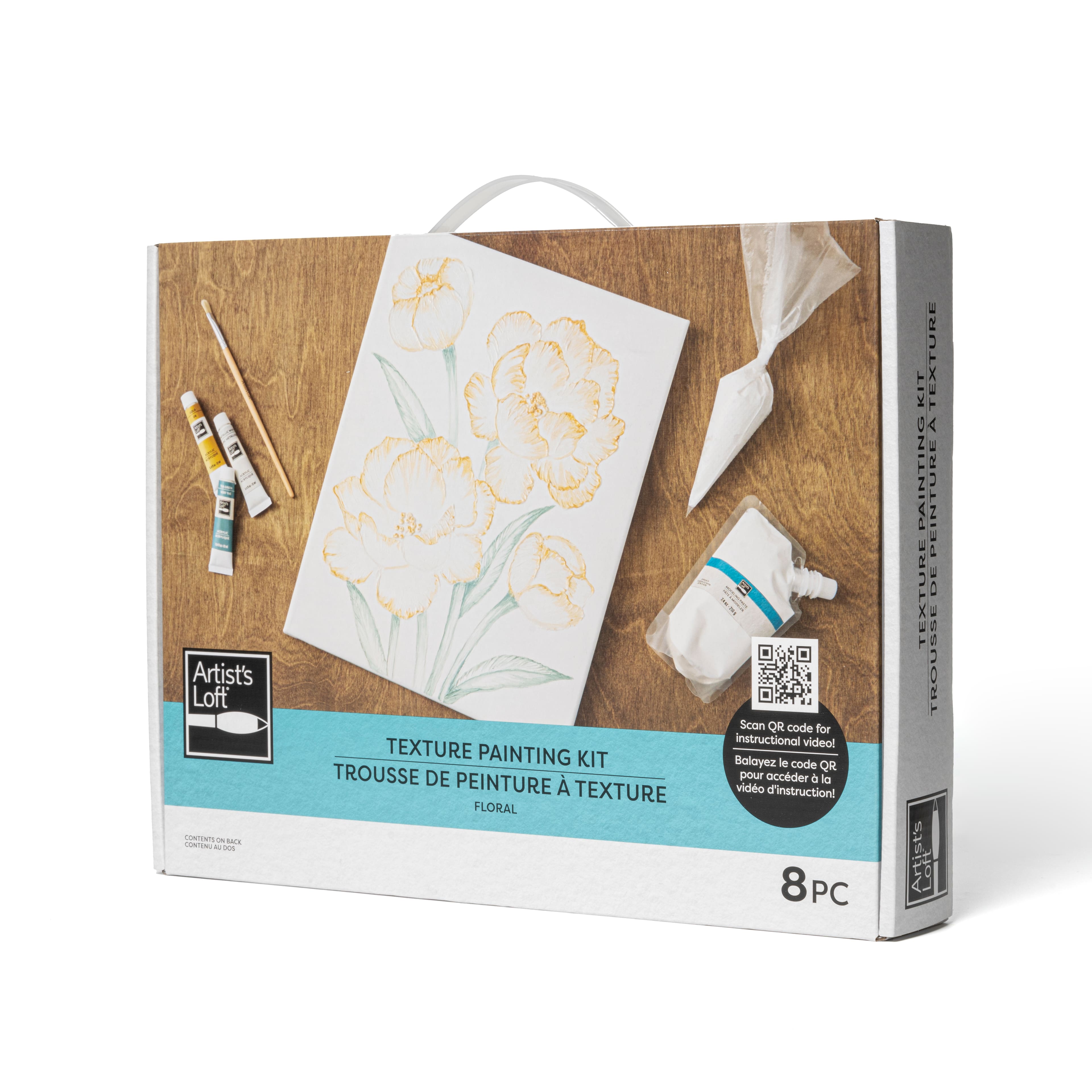 Floral Texture Painting Kit by Artist&#x27;s Loft&#xAE;