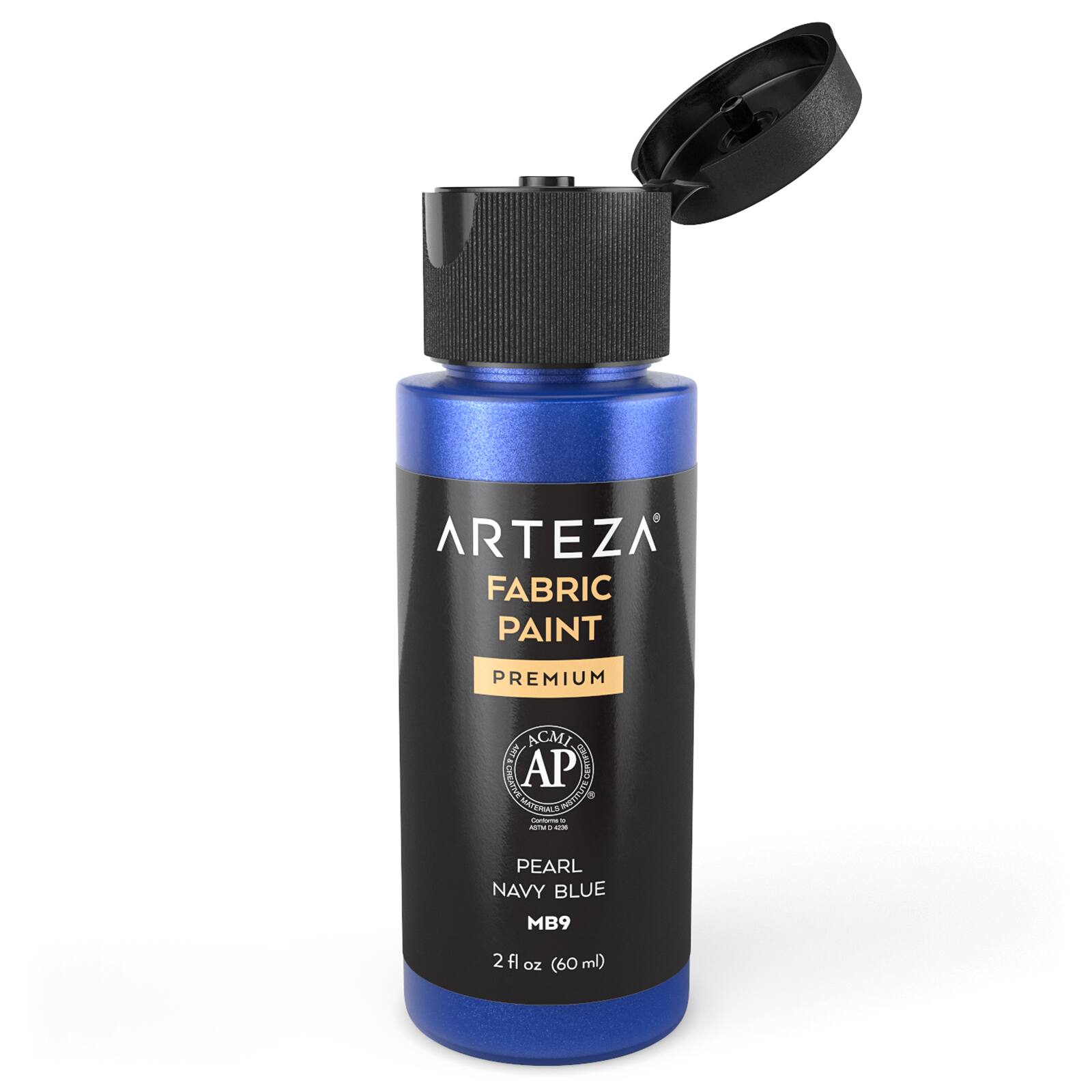 Arteza® 14 Color Metallic Fabric Paint Set