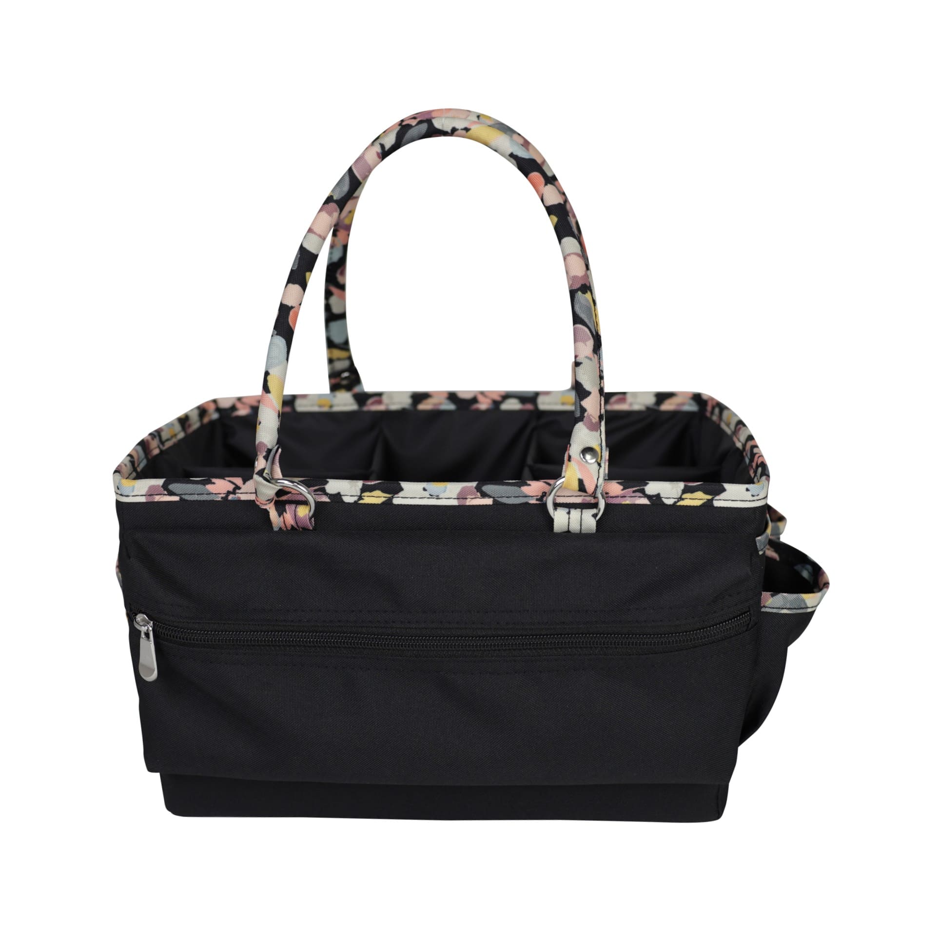 Everything Mary Black Floral Deluxe Store &#x26; Tote