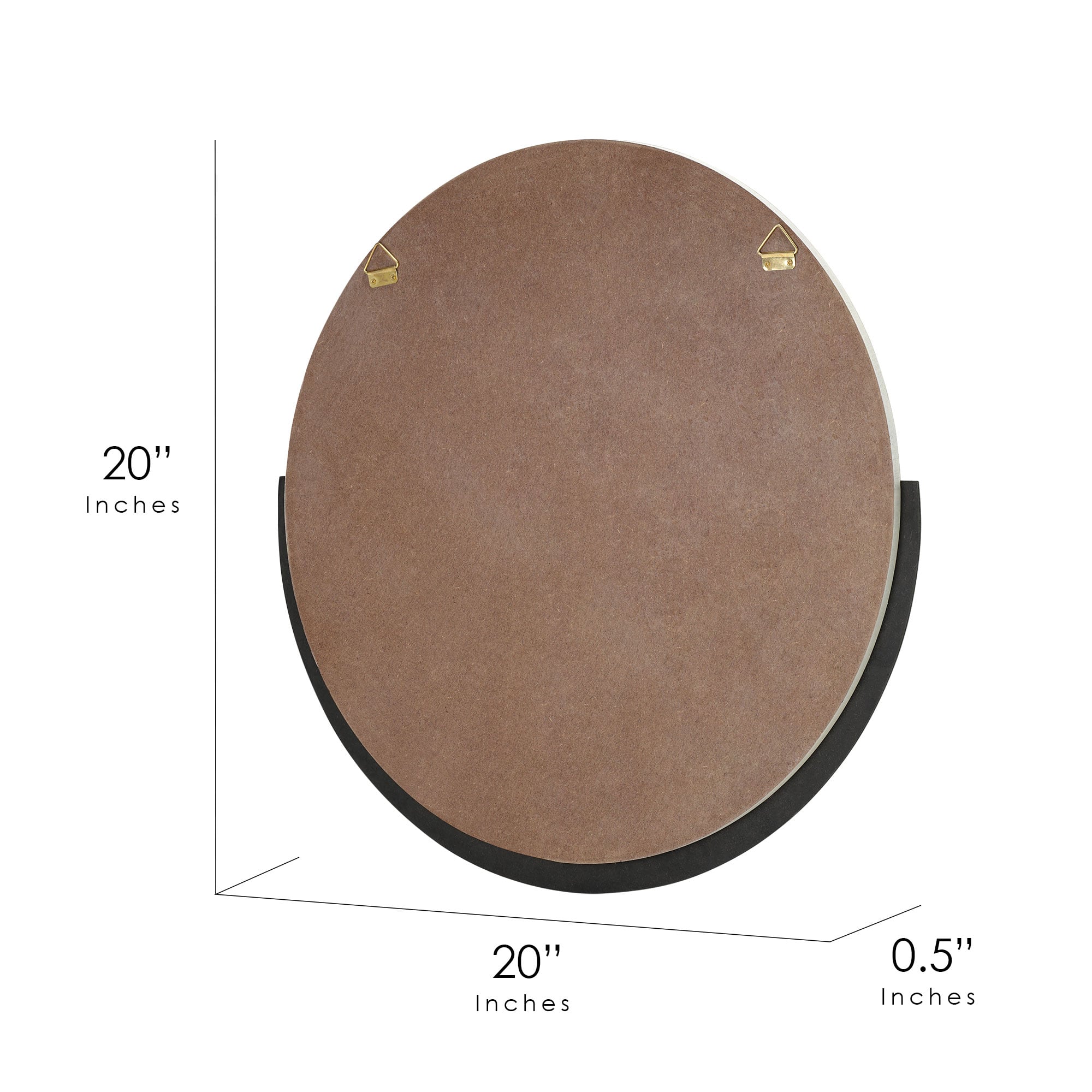 American Art Decor Discus of Destiny Circular Wall Art - 20&#x22; x 20&#x22;