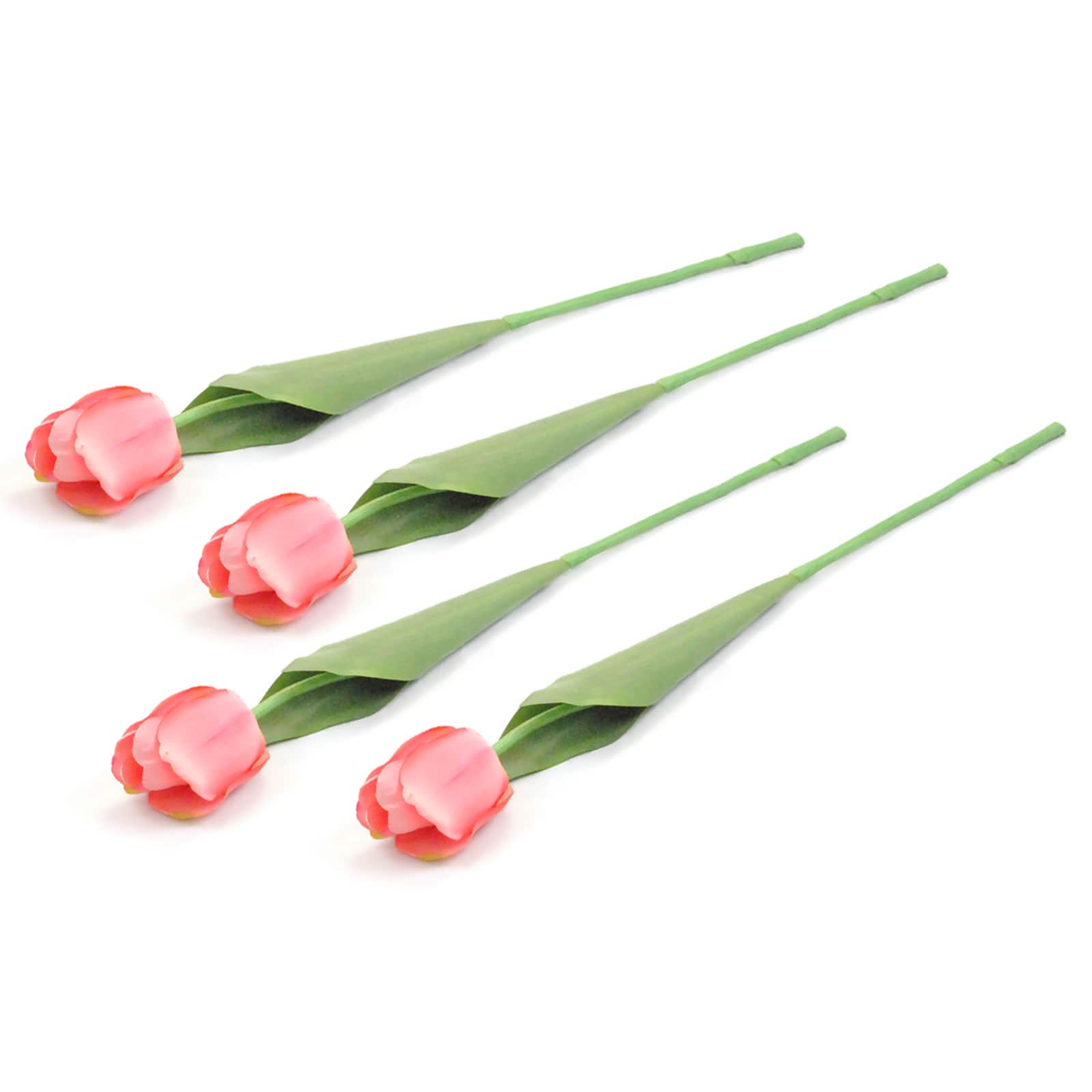 DII&#xAE; Pink Flower Tulip Set, 4ct.